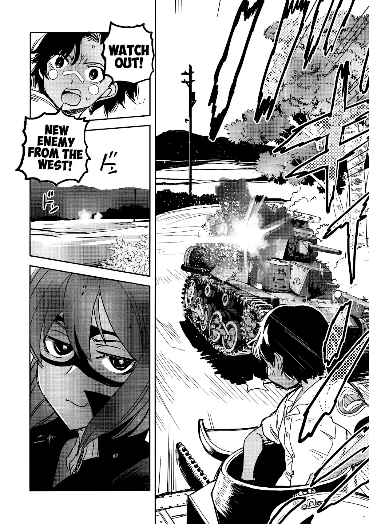Girls & Panzer - Ribbon no Musha Chapter 35 page 26 - Chapter 35: The Death Match of Komoro (Part 2)