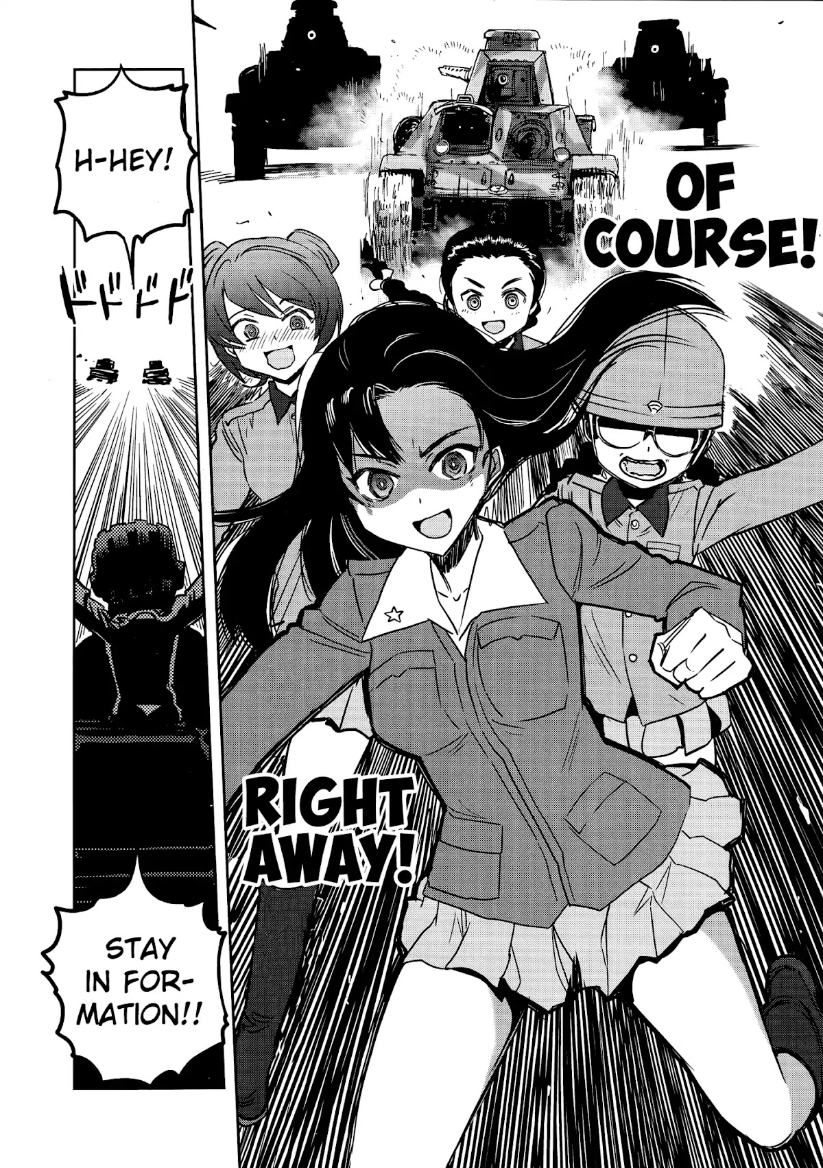 Girls & Panzer - Ribbon no Musha Chapter 35 page 34 - Chapter 35: The Death Match of Komoro (Part 2)