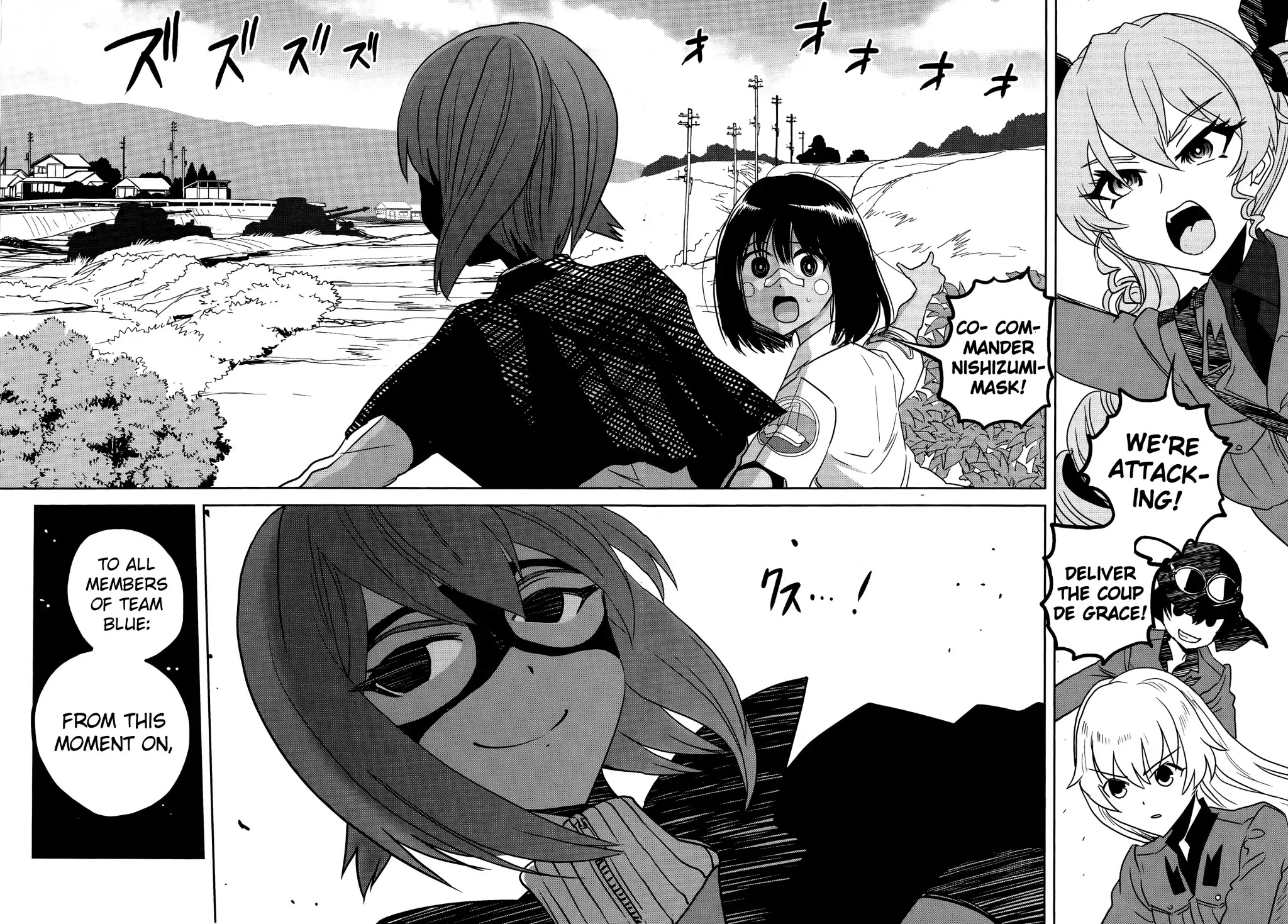 Girls & Panzer - Ribbon no Musha Chapter 35 page 36 - Chapter 35: The Death Match of Komoro (Part 2)