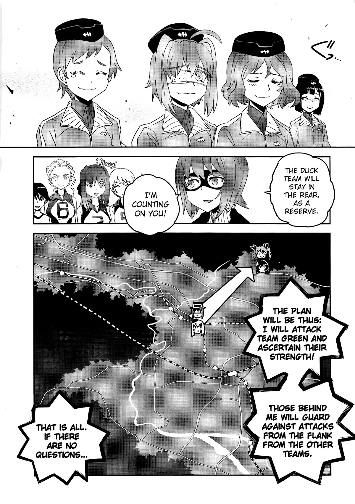 Girls & Panzer - Ribbon no Musha Chapter 35 page 5 - Chapter 35: The Death Match of Komoro (Part 2)