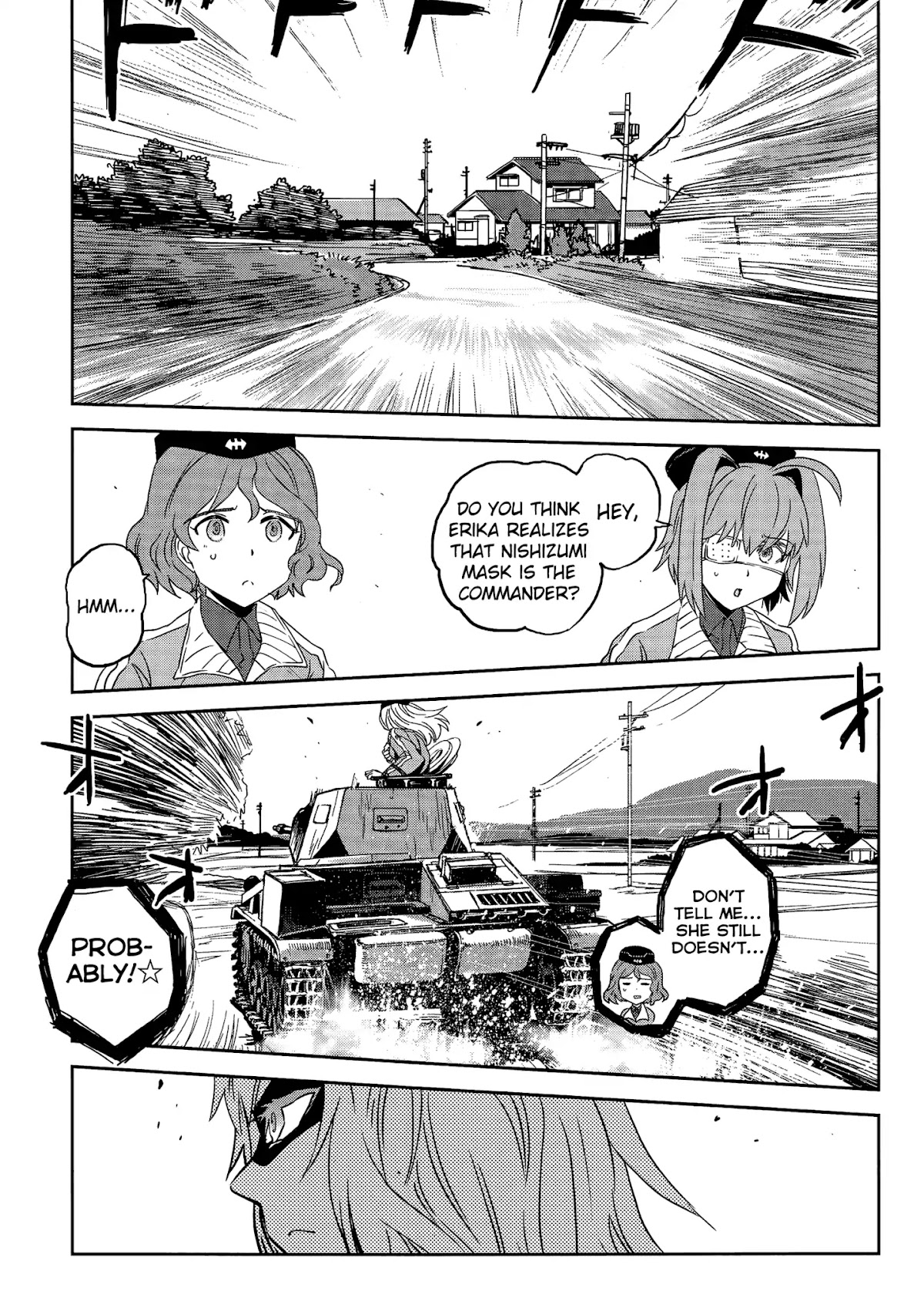 Girls & Panzer - Ribbon no Musha Chapter 35 page 7 - Chapter 35: The Death Match of Komoro (Part 2)