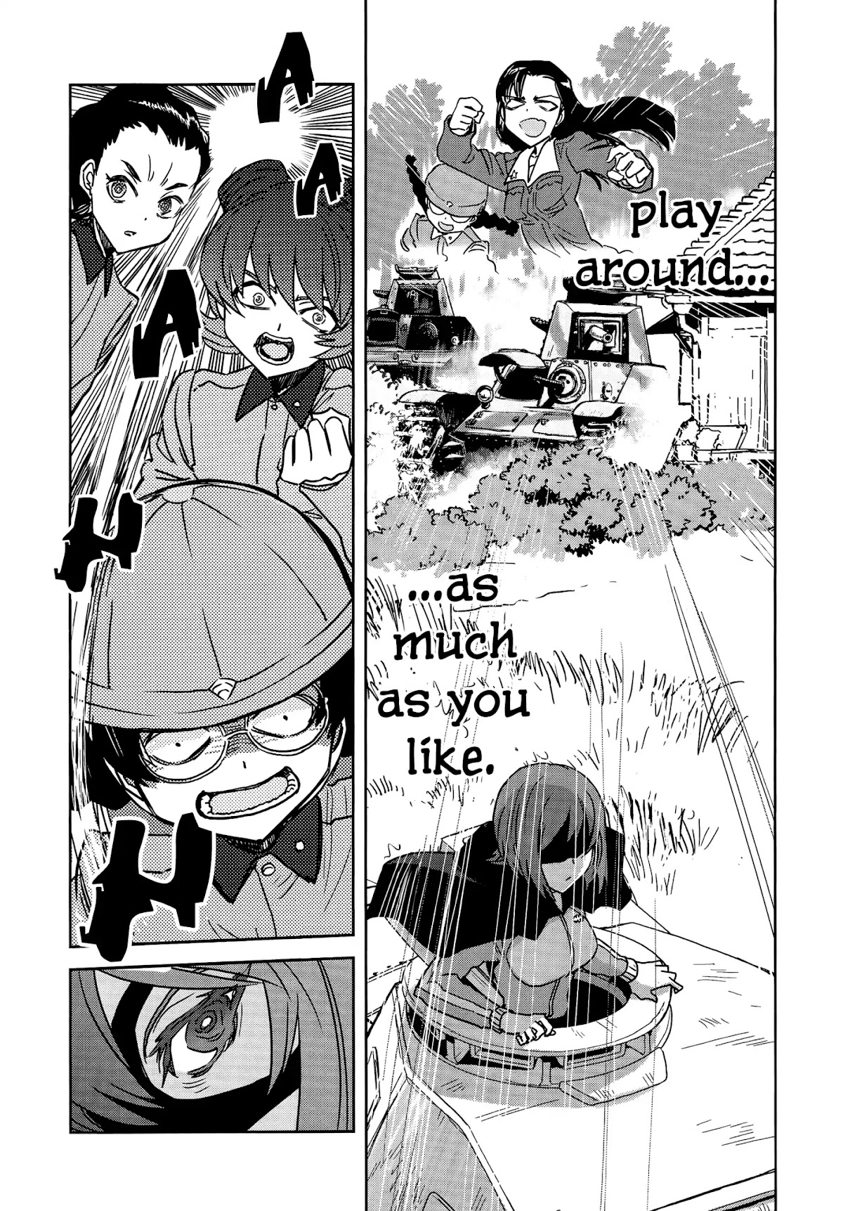 Girls & Panzer - Ribbon no Musha Chapter 36 page 10 - Chapter 36: The Death Match of Komoro (Part 3)