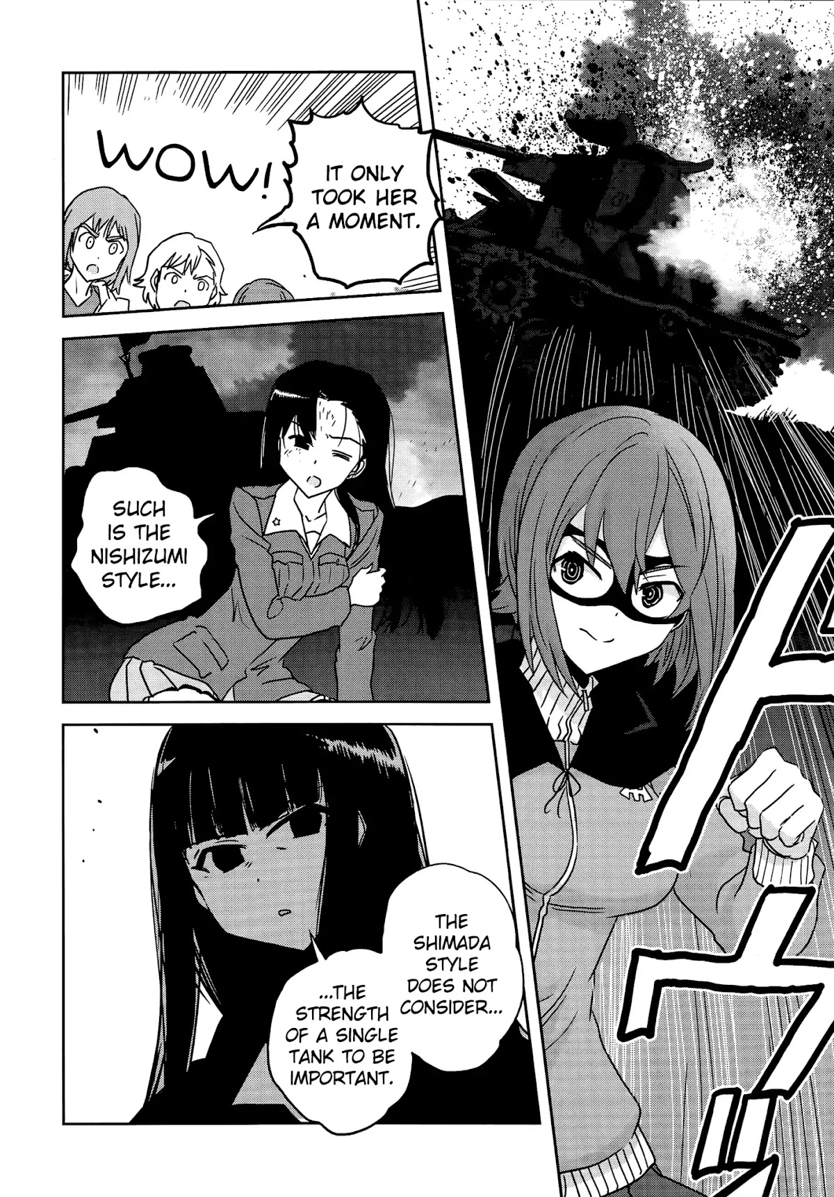 Girls & Panzer - Ribbon no Musha Chapter 36 page 13 - Chapter 36: The Death Match of Komoro (Part 3)