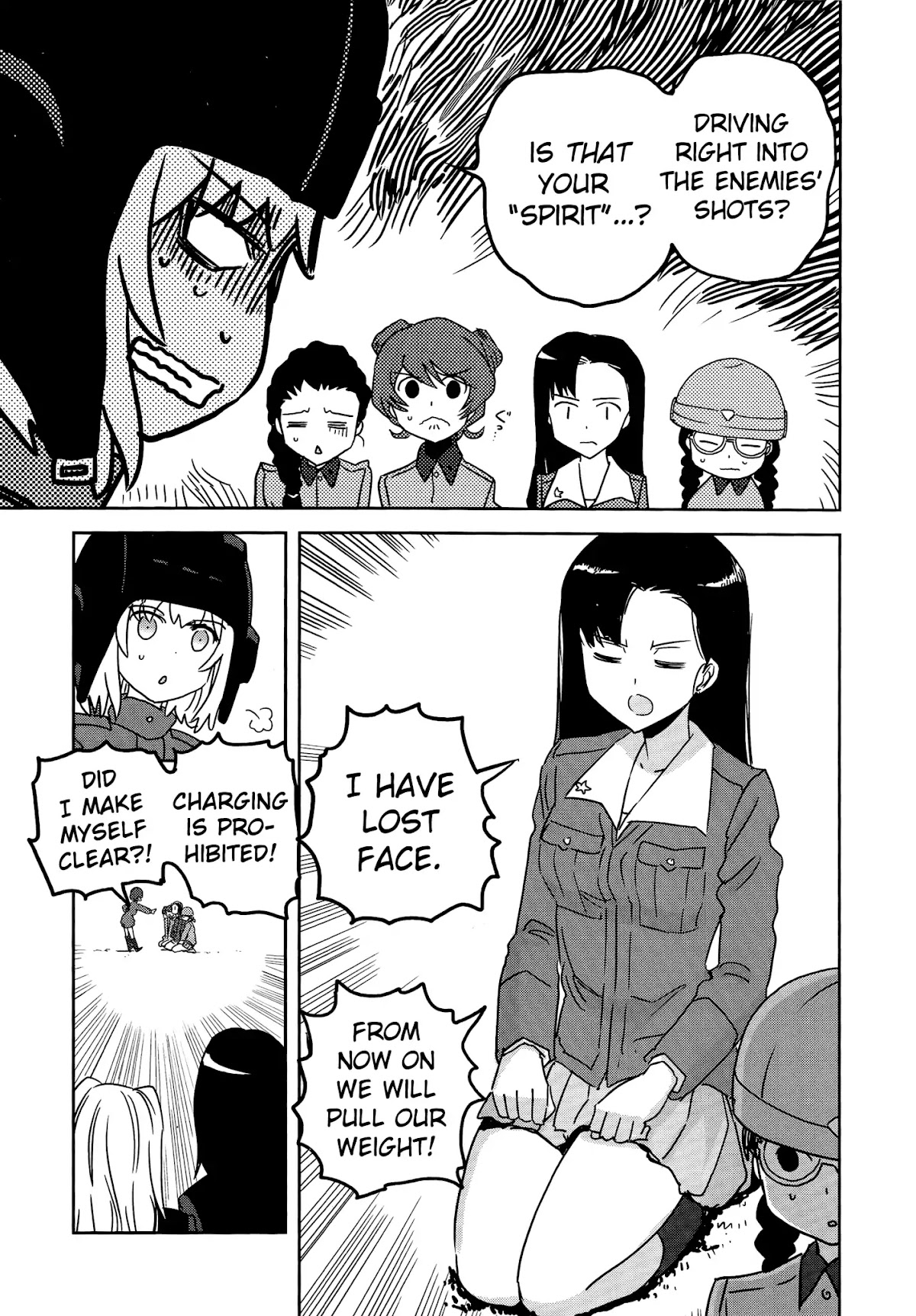 Girls & Panzer - Ribbon no Musha Chapter 36 page 24 - Chapter 36: The Death Match of Komoro (Part 3)
