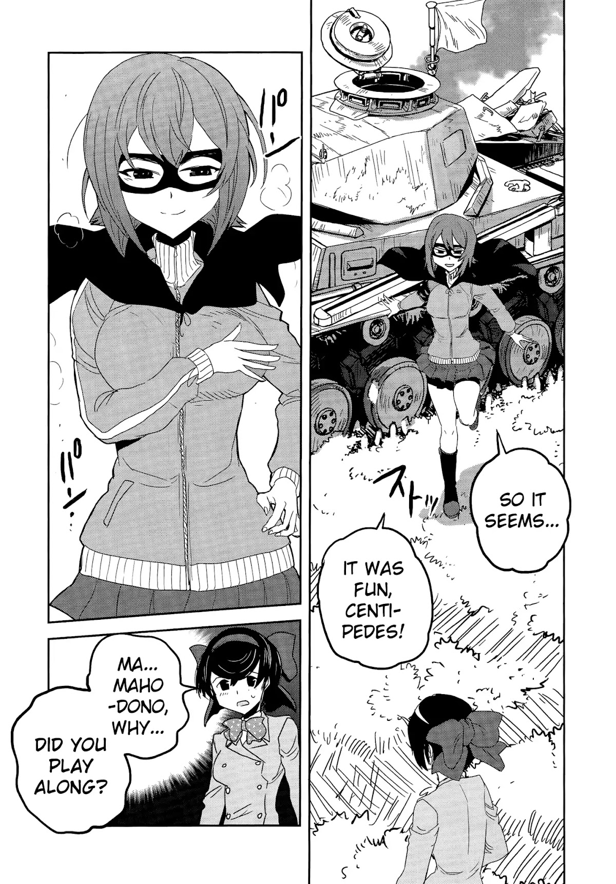 Girls & Panzer - Ribbon no Musha Chapter 36 page 37 - Chapter 36: The Death Match of Komoro (Part 3)