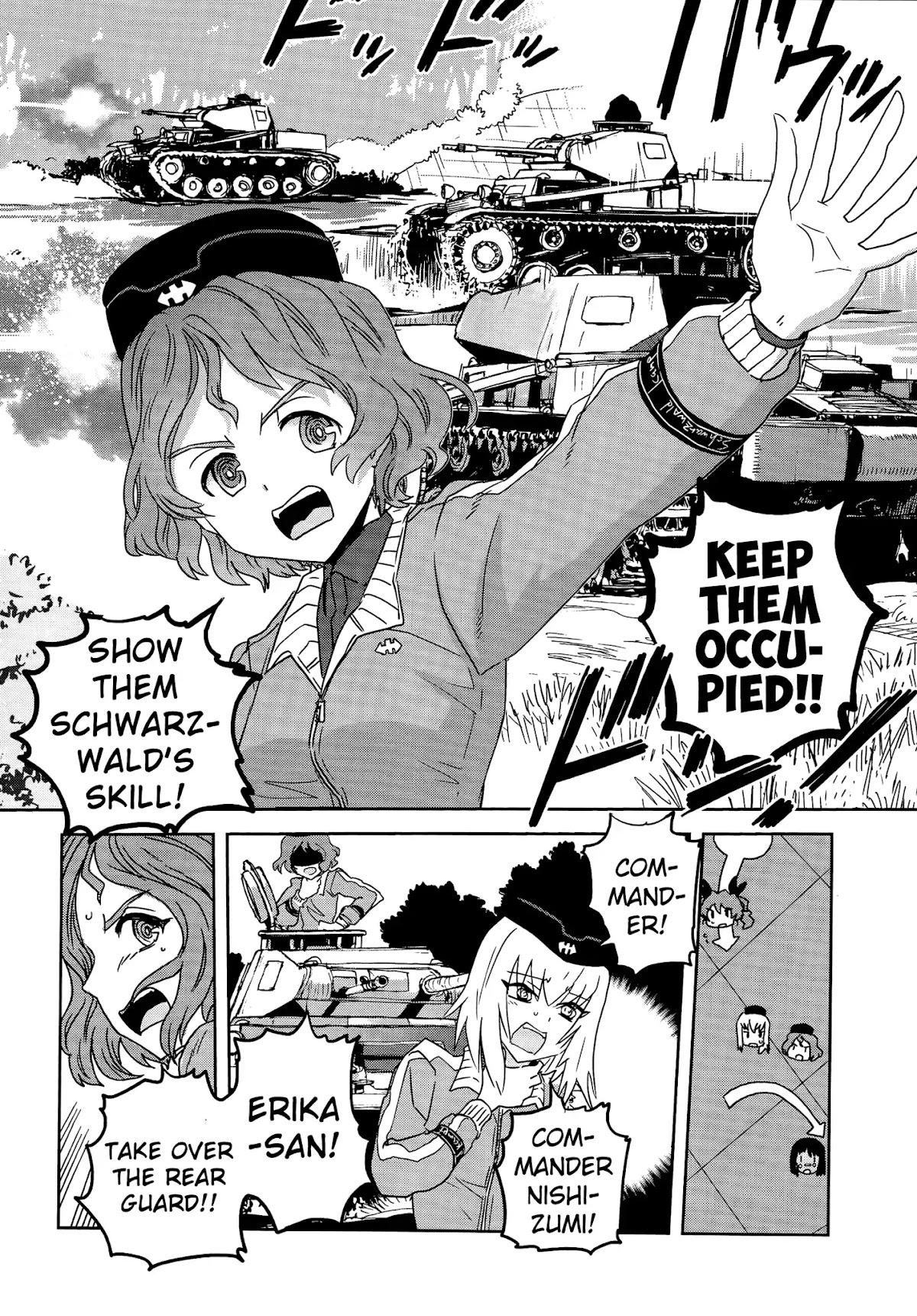 Girls & Panzer - Ribbon no Musha Chapter 36 page 5 - Chapter 36: The Death Match of Komoro (Part 3)
