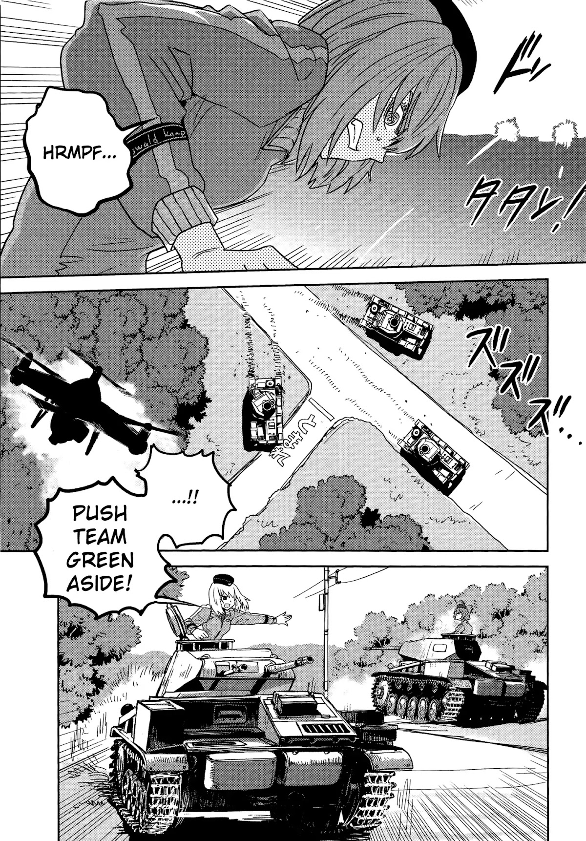 Girls & Panzer - Ribbon no Musha Chapter 36 page 6 - Chapter 36: The Death Match of Komoro (Part 3)
