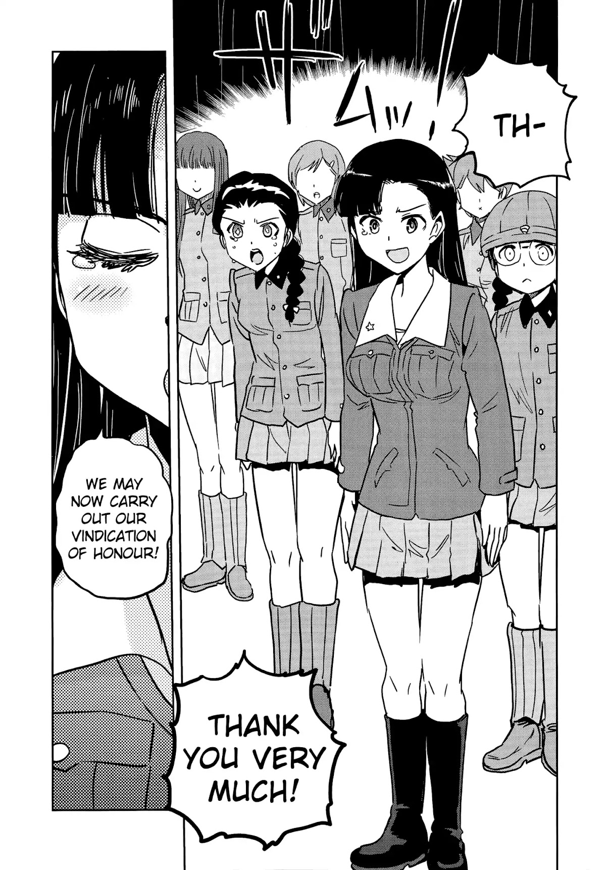 Girls & Panzer - Ribbon no Musha Chapter 37 page 16 - Chapter 37: The Death Match of Komoro (Part 4)