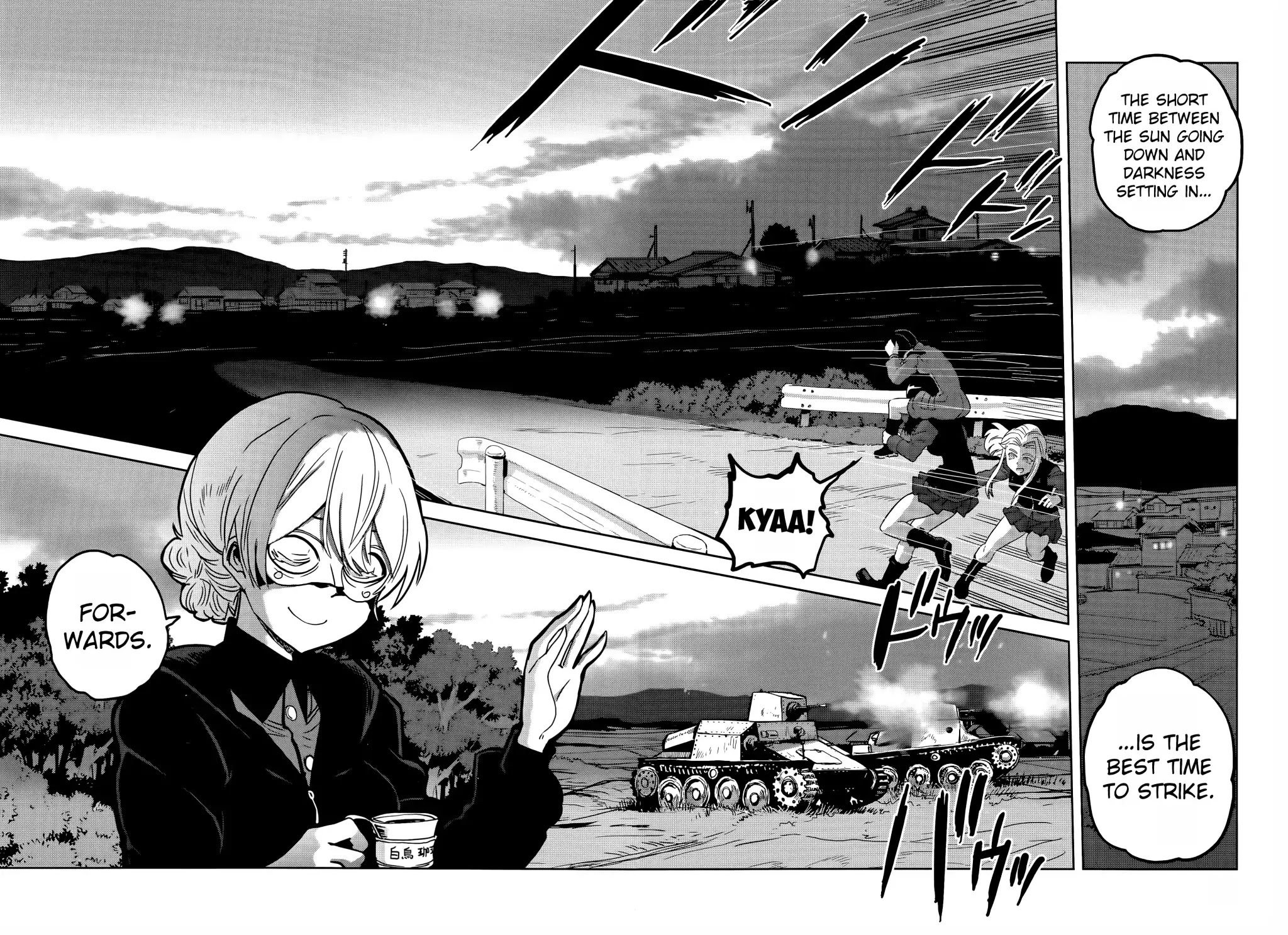 Girls & Panzer - Ribbon no Musha Chapter 37 page 19 - Chapter 37: The Death Match of Komoro (Part 4)
