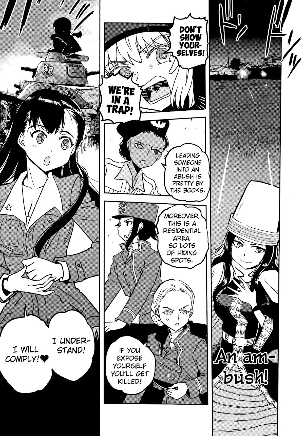 Girls & Panzer - Ribbon no Musha Chapter 37 page 23 - Chapter 37: The Death Match of Komoro (Part 4)