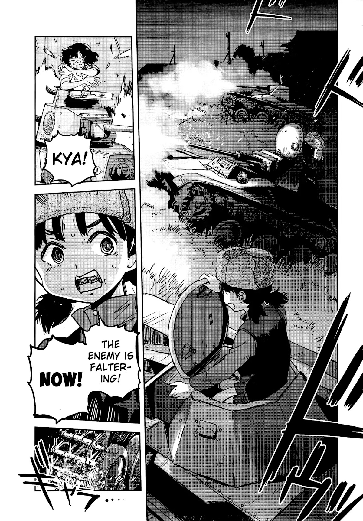 Girls & Panzer - Ribbon no Musha Chapter 37 page 27 - Chapter 37: The Death Match of Komoro (Part 4)