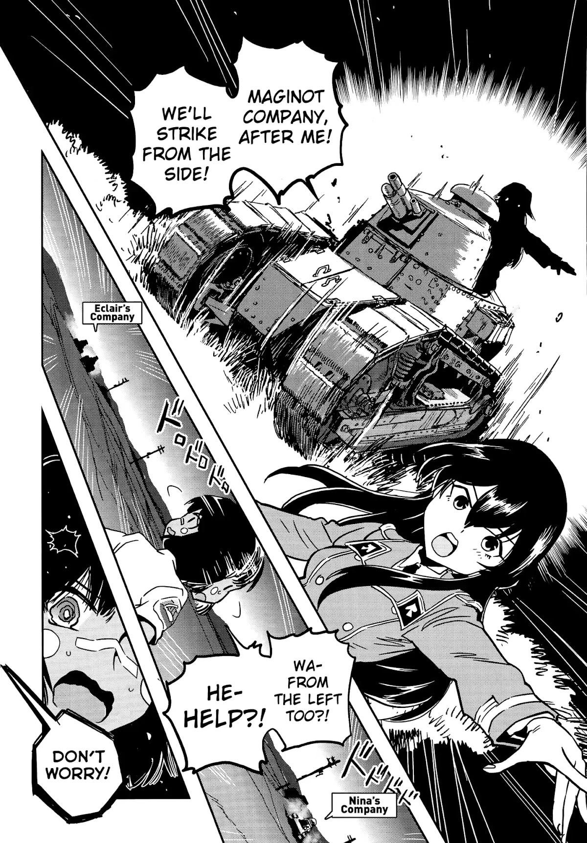 Girls & Panzer - Ribbon no Musha Chapter 37 page 28 - Chapter 37: The Death Match of Komoro (Part 4)