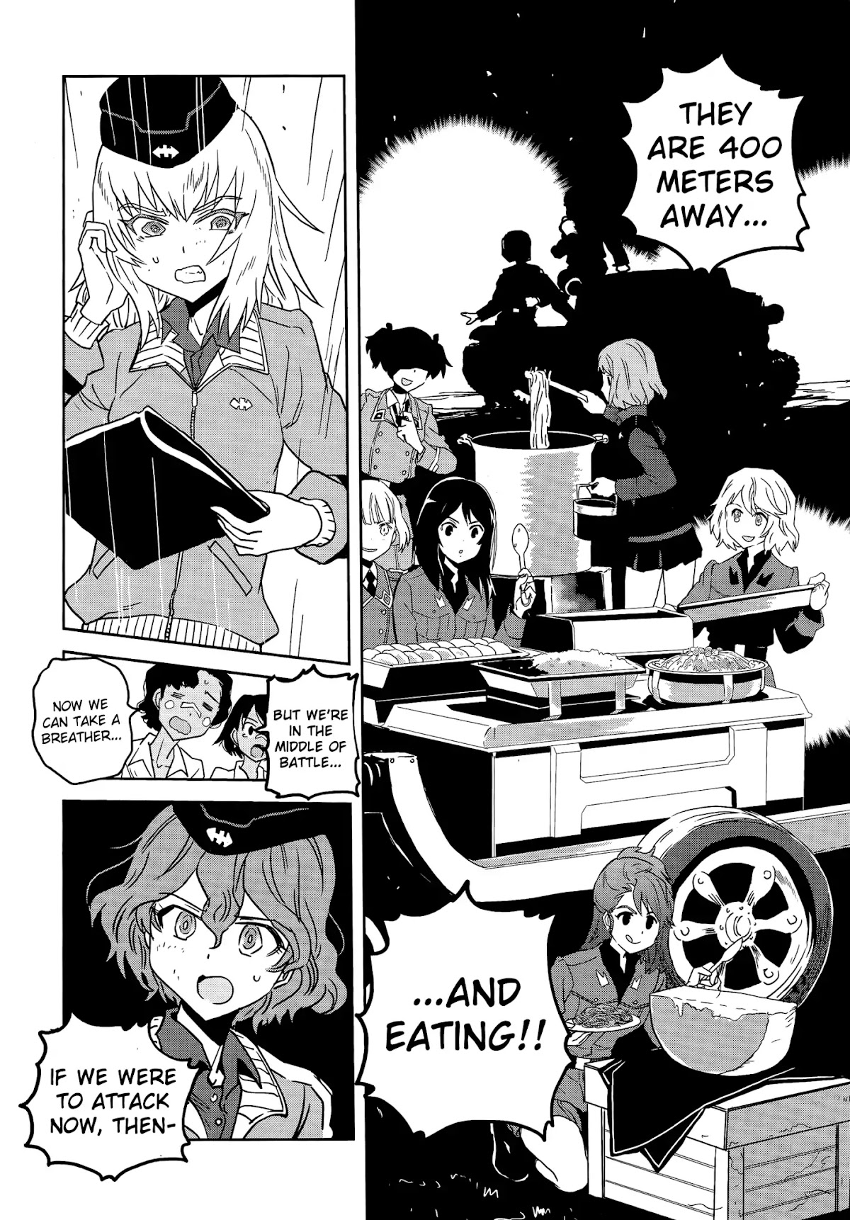 Girls & Panzer - Ribbon no Musha Chapter 37 page 32 - Chapter 37: The Death Match of Komoro (Part 4)