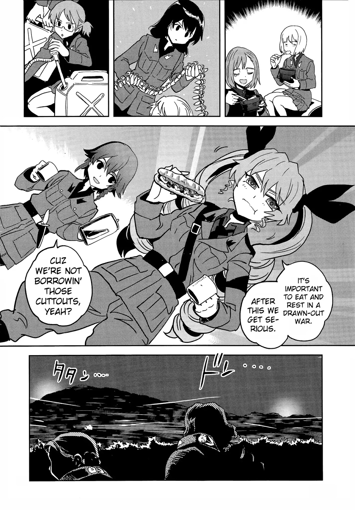 Girls & Panzer - Ribbon no Musha Chapter 37 page 34 - Chapter 37: The Death Match of Komoro (Part 4)