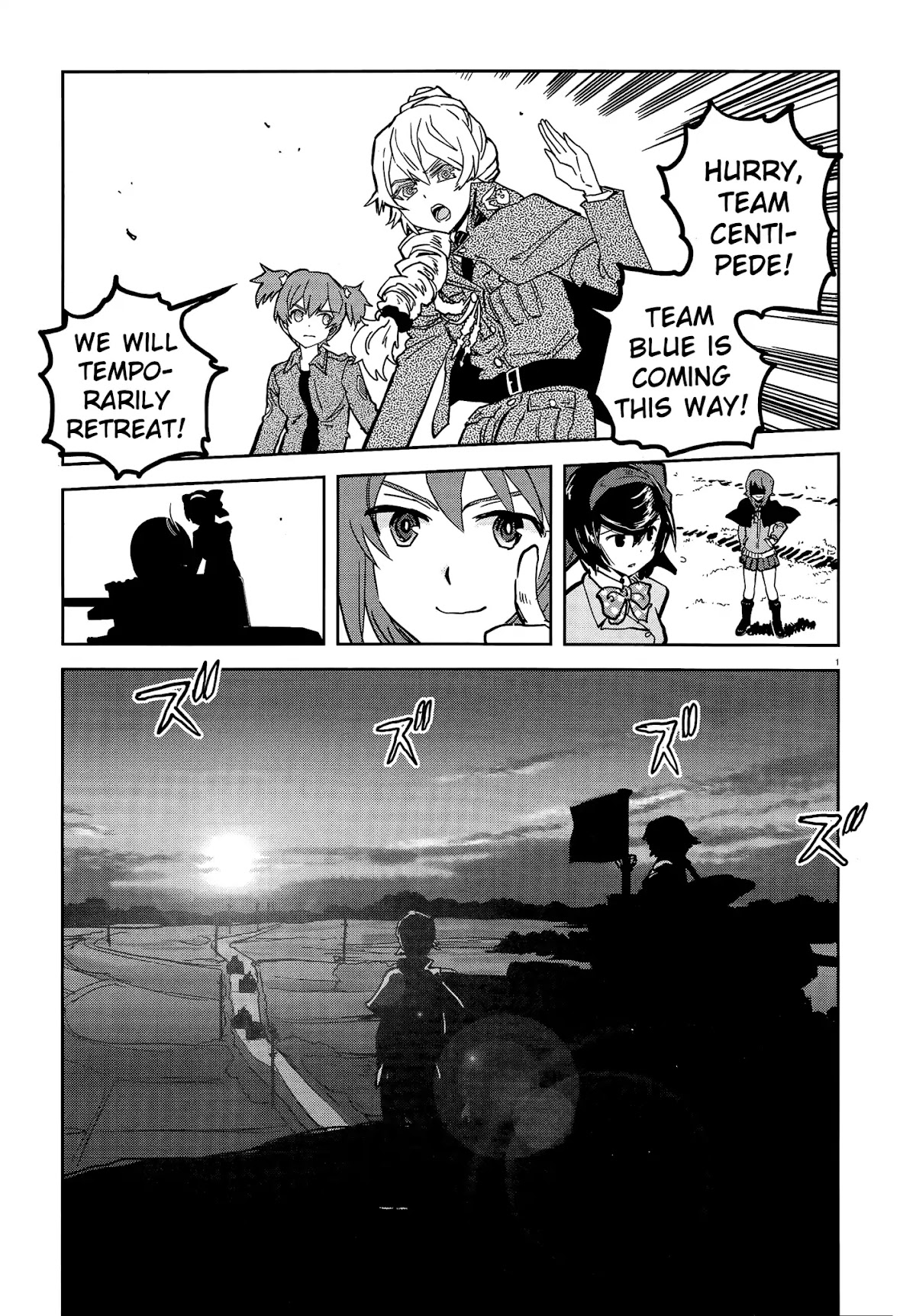 Girls & Panzer - Ribbon no Musha Chapter 37 page 4 - Chapter 37: The Death Match of Komoro (Part 4)