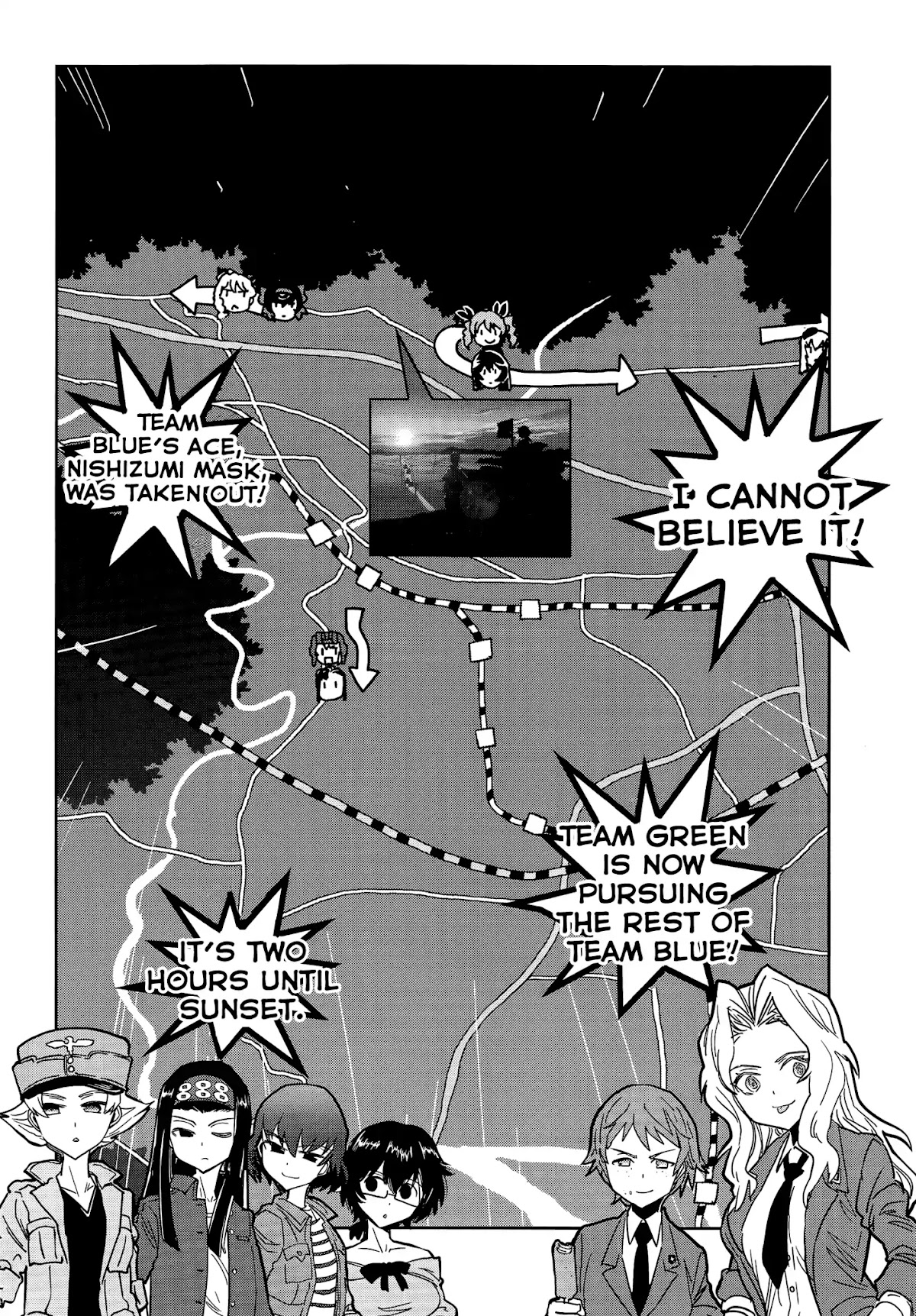 Girls & Panzer - Ribbon no Musha Chapter 37 page 5 - Chapter 37: The Death Match of Komoro (Part 4)