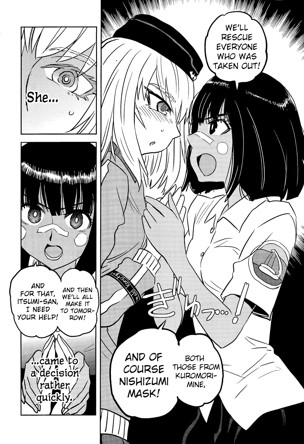 Girls & Panzer - Ribbon no Musha Chapter 38 page 10 - Chapter 38: The Death Match of Komoro (Part 5)
