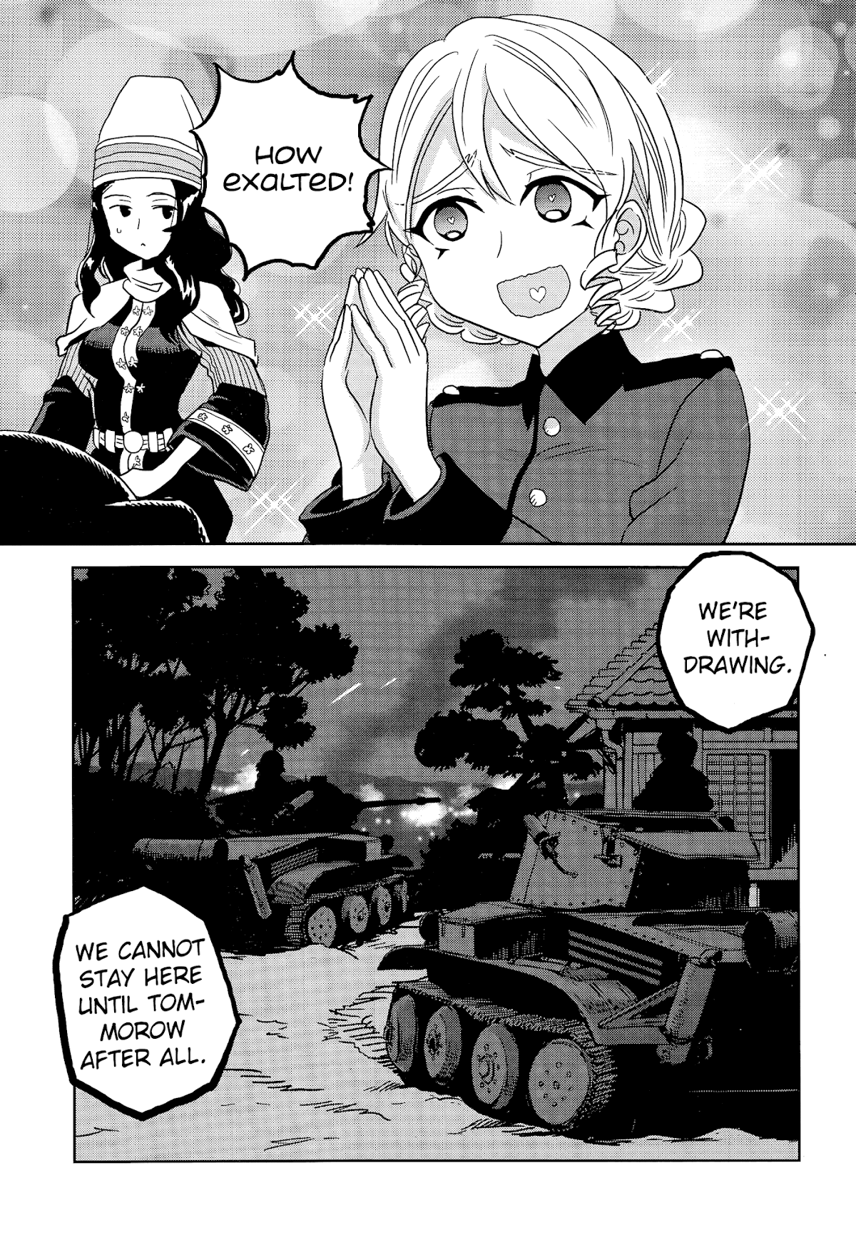 Girls & Panzer - Ribbon no Musha Chapter 38 page 19 - Chapter 38: The Death Match of Komoro (Part 5)