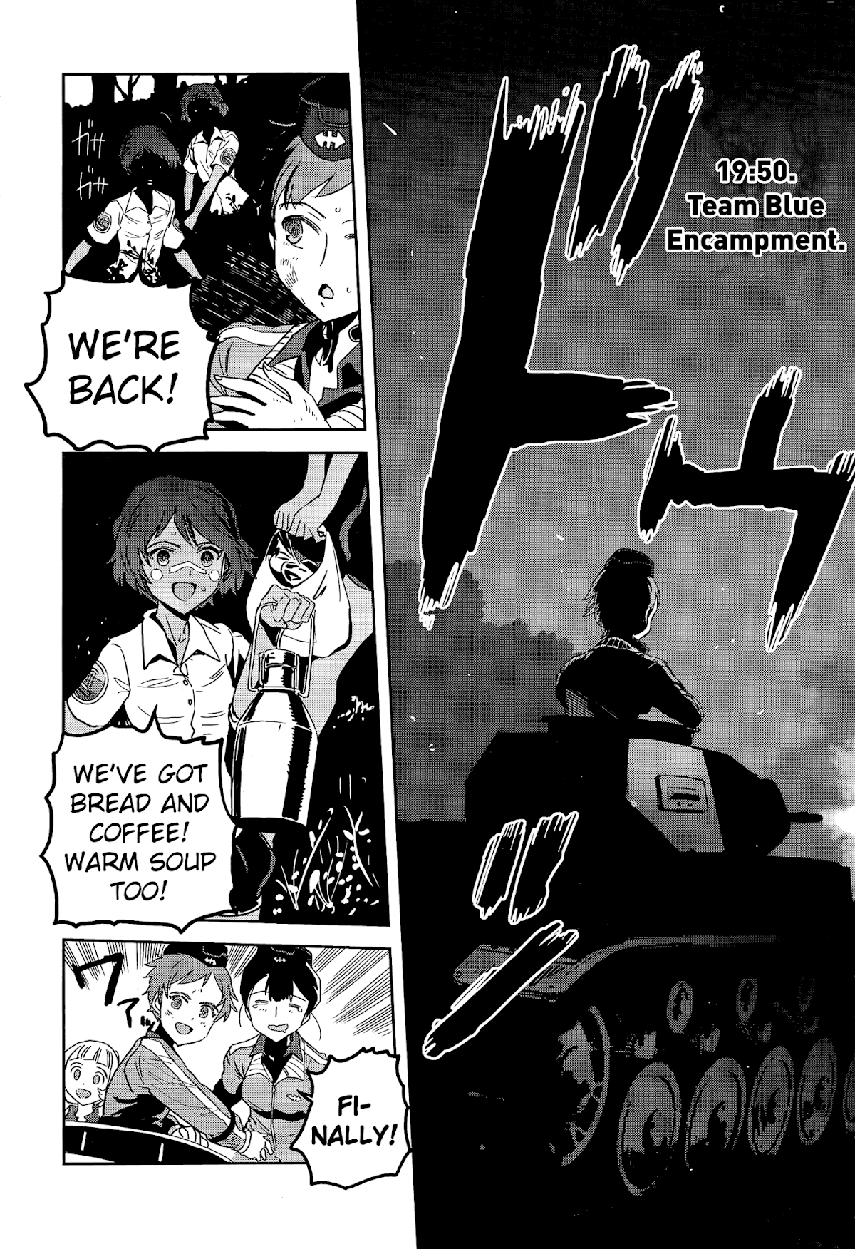 Girls & Panzer - Ribbon no Musha Chapter 38 page 2 - Chapter 38: The Death Match of Komoro (Part 5)