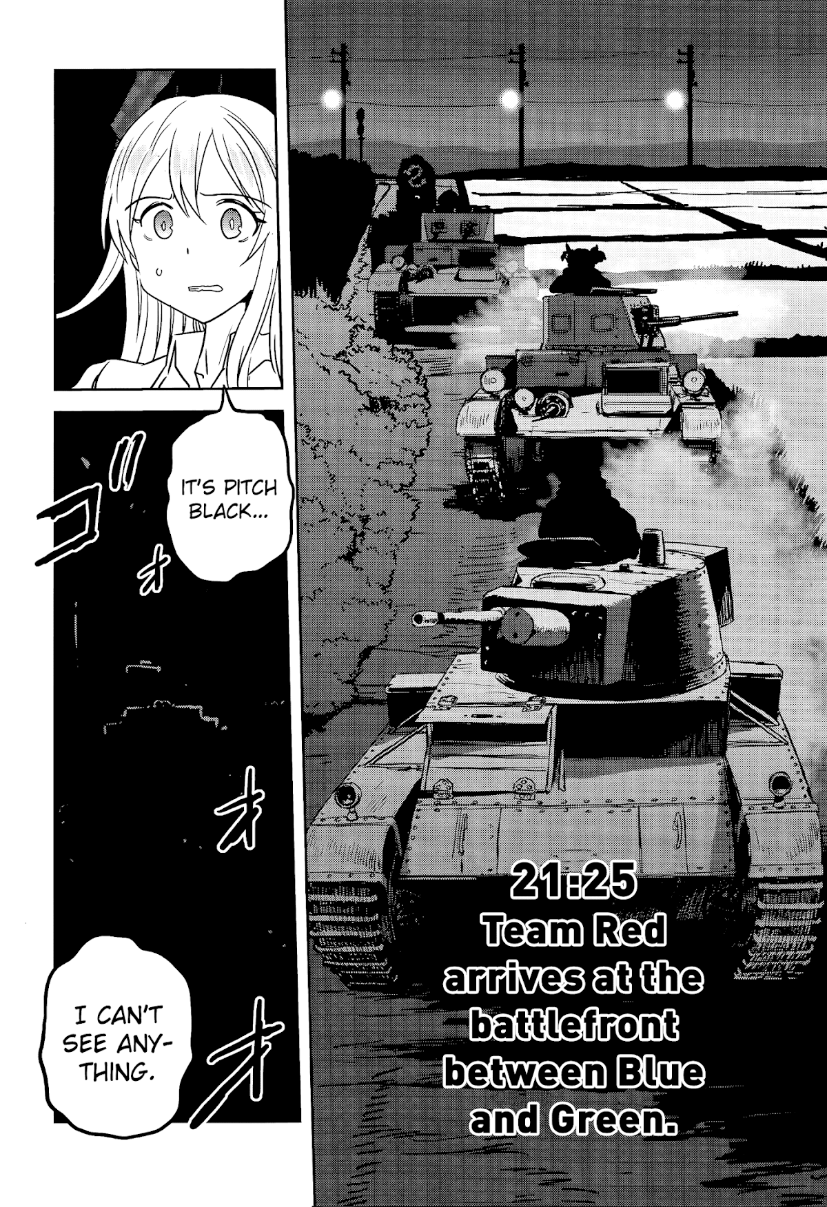 Girls & Panzer - Ribbon no Musha Chapter 38 page 24 - Chapter 38: The Death Match of Komoro (Part 5)