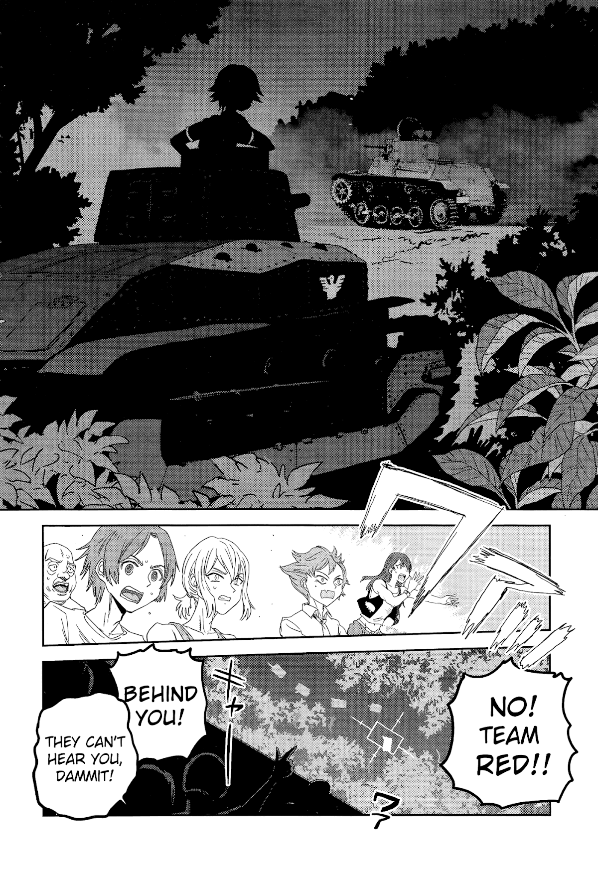 Girls & Panzer - Ribbon no Musha Chapter 38 page 26 - Chapter 38: The Death Match of Komoro (Part 5)