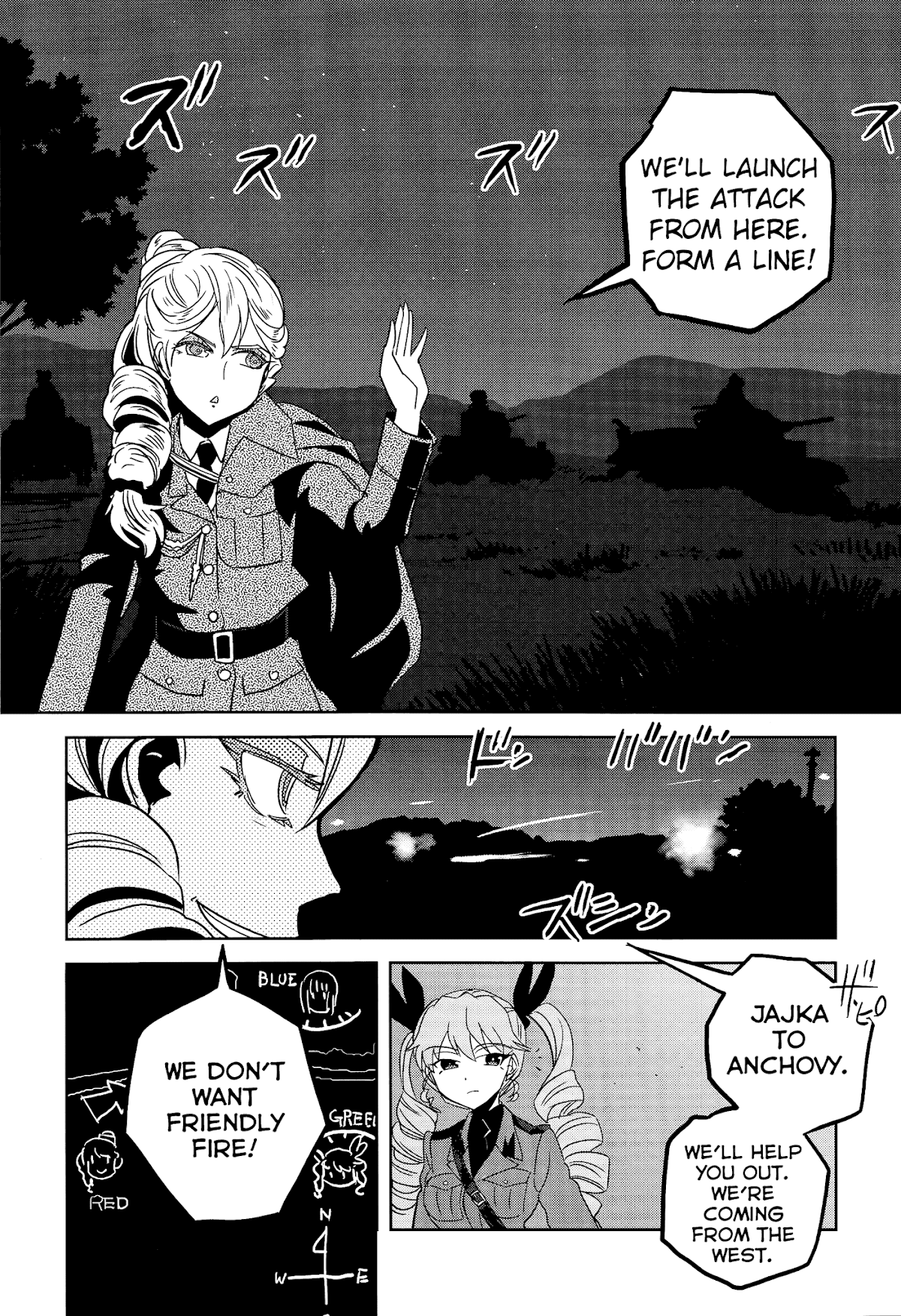 Girls & Panzer - Ribbon no Musha Chapter 38 page 28 - Chapter 38: The Death Match of Komoro (Part 5)
