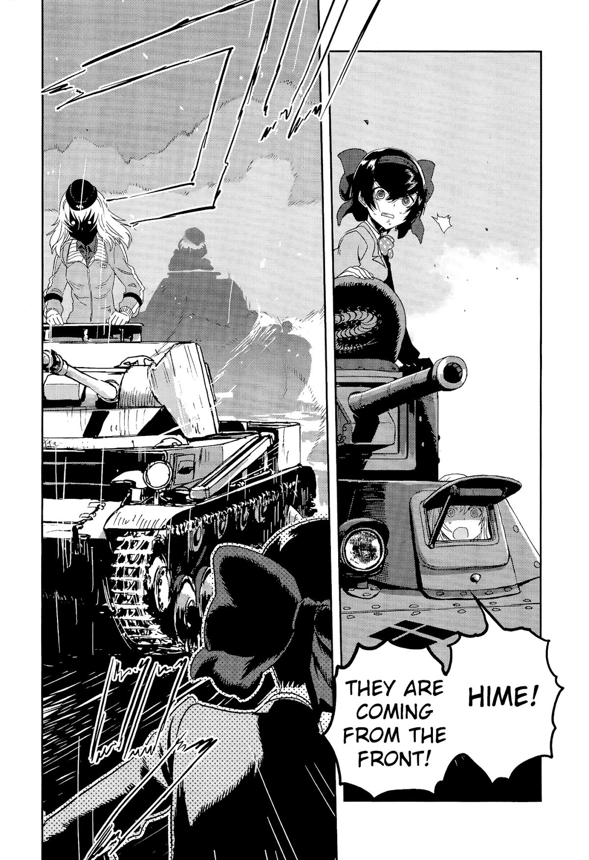 Girls & Panzer - Ribbon no Musha Chapter 38 page 36 - Chapter 38: The Death Match of Komoro (Part 5)