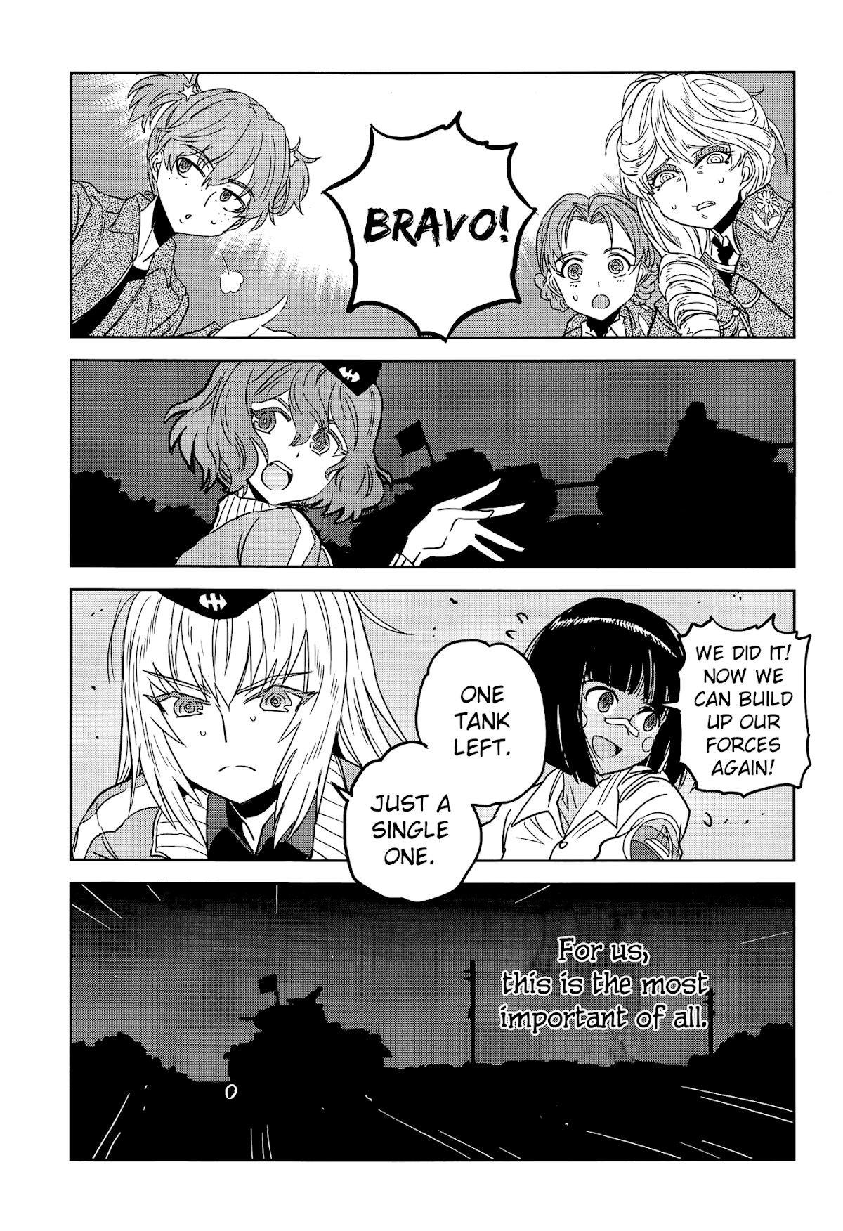 Girls & Panzer - Ribbon no Musha Chapter 38 page 41 - Chapter 38: The Death Match of Komoro (Part 5)