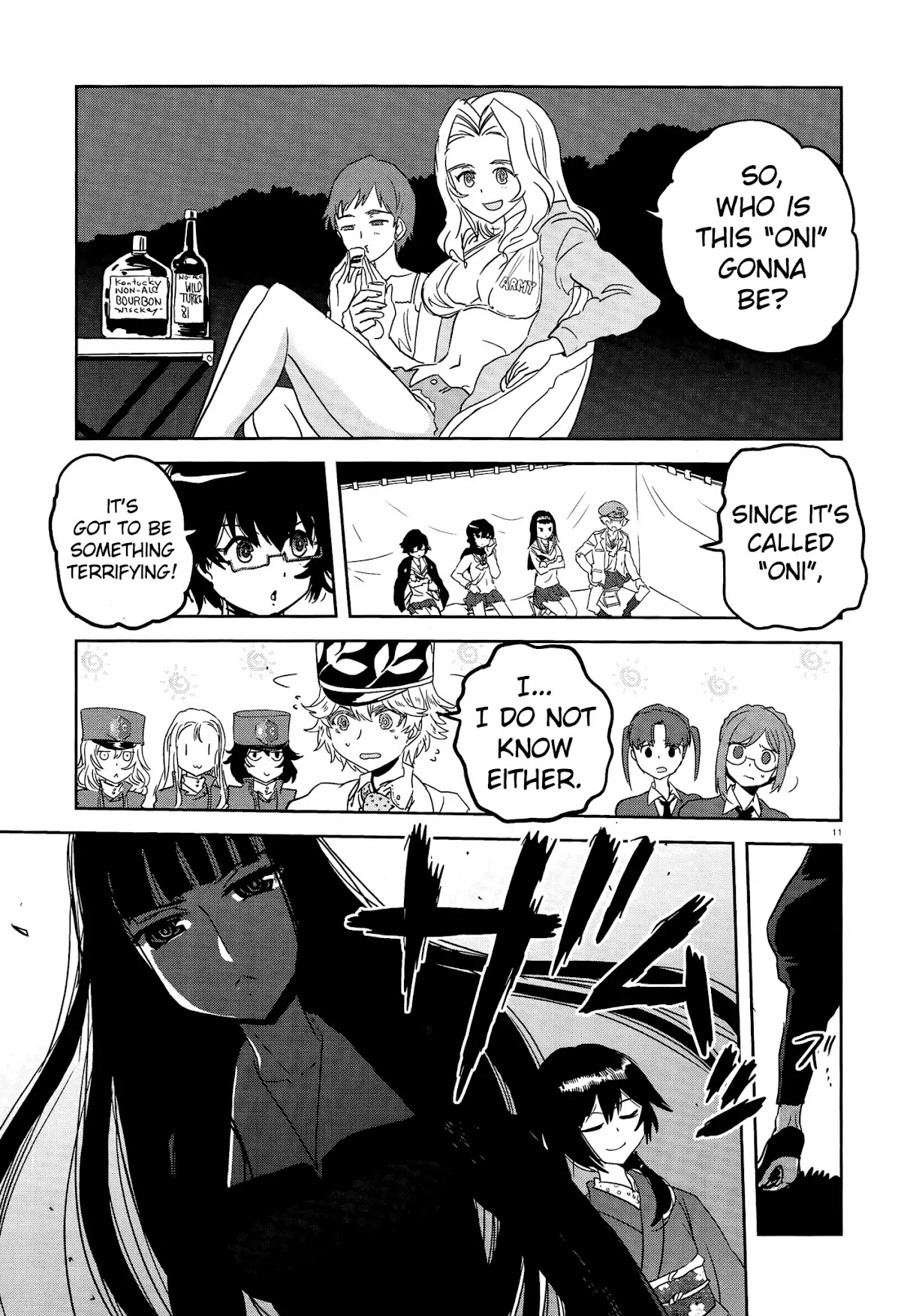 Girls & Panzer - Ribbon no Musha Chapter 39 page 11 - Chapter 39: The Death Match of Komoro (Part 6)
