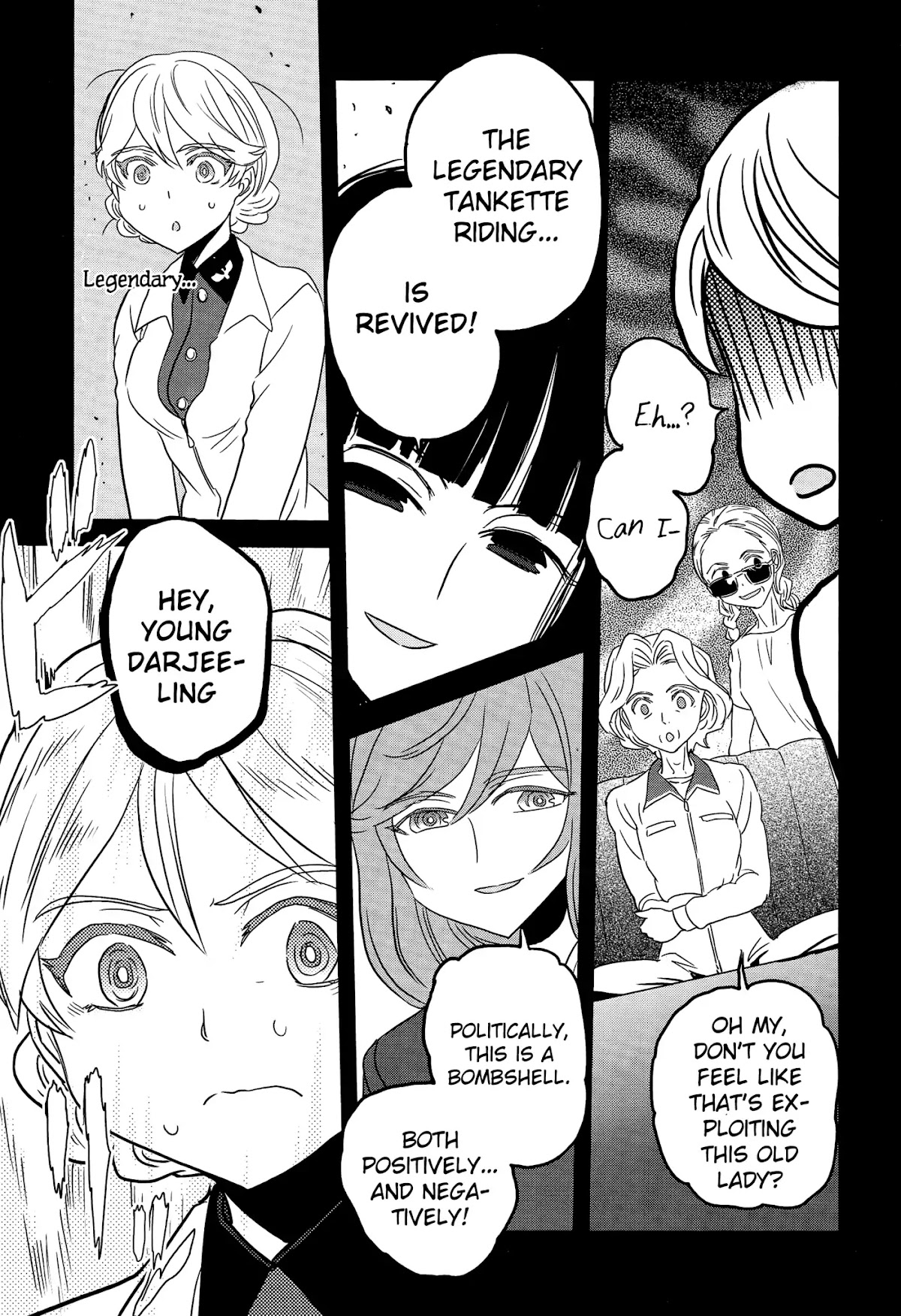 Girls & Panzer - Ribbon no Musha Chapter 39 page 21 - Chapter 39: The Death Match of Komoro (Part 6)