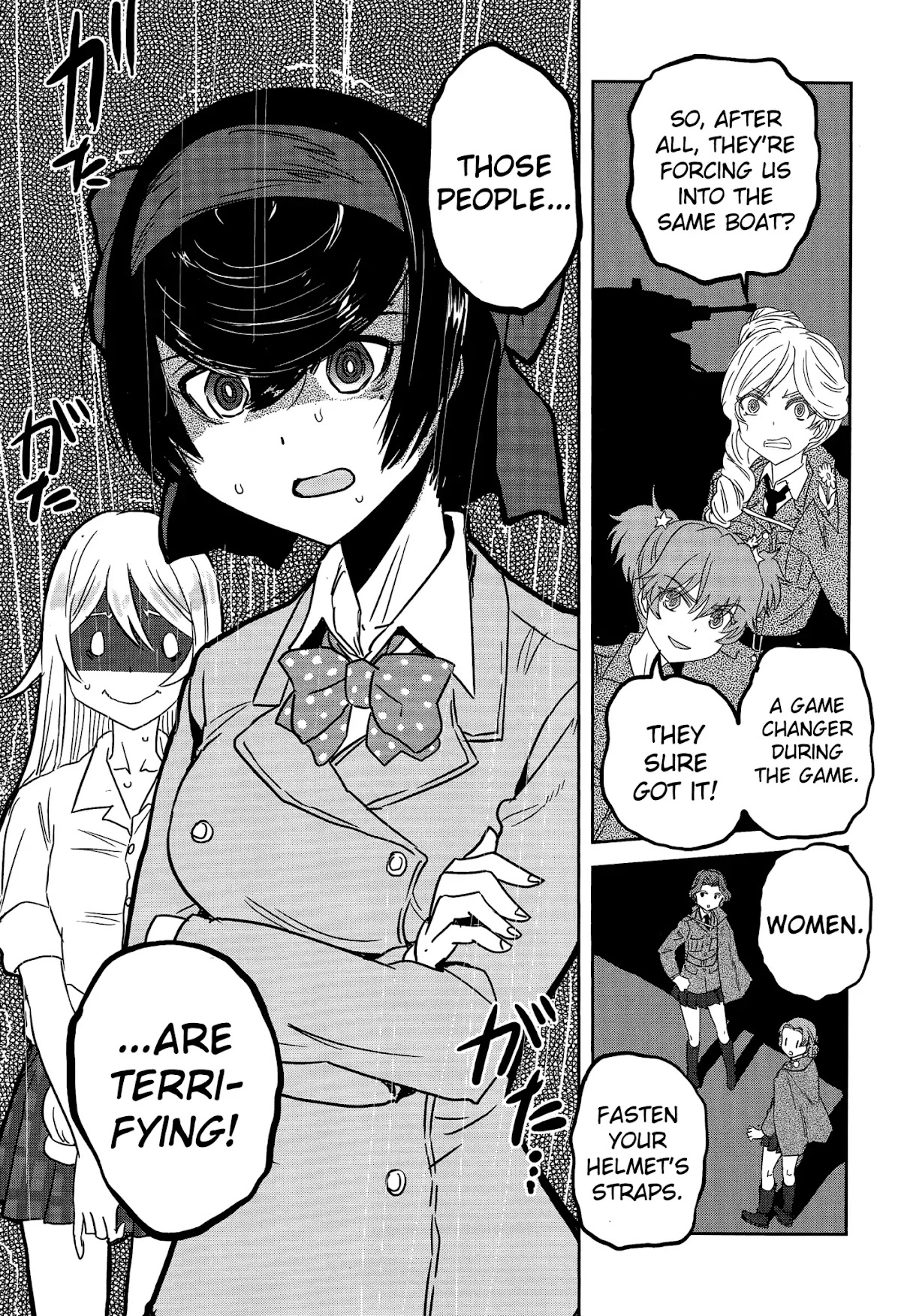Girls & Panzer - Ribbon no Musha Chapter 39 page 32 - Chapter 39: The Death Match of Komoro (Part 6)