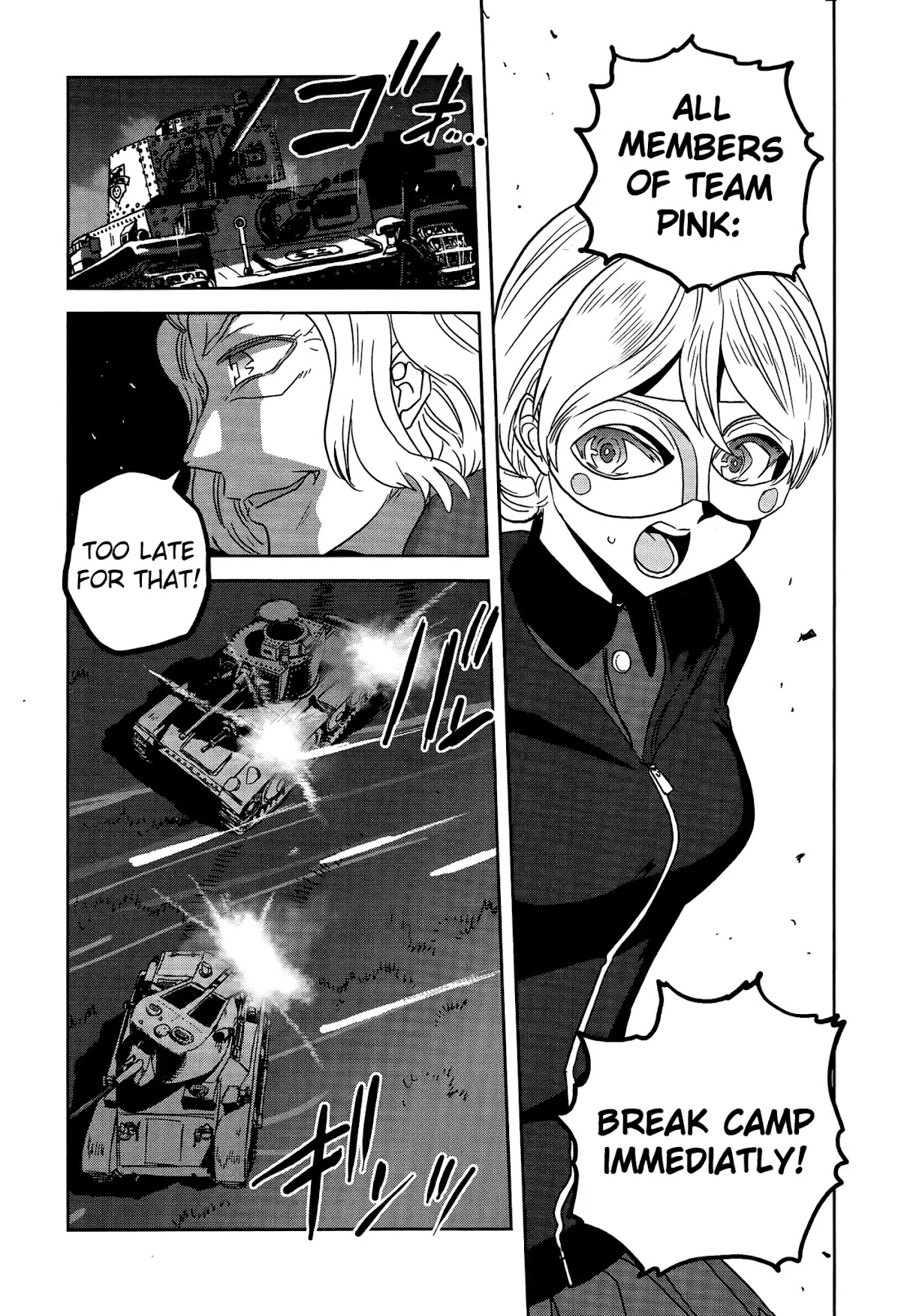 Girls & Panzer - Ribbon no Musha Chapter 39 page 35 - Chapter 39: The Death Match of Komoro (Part 6)