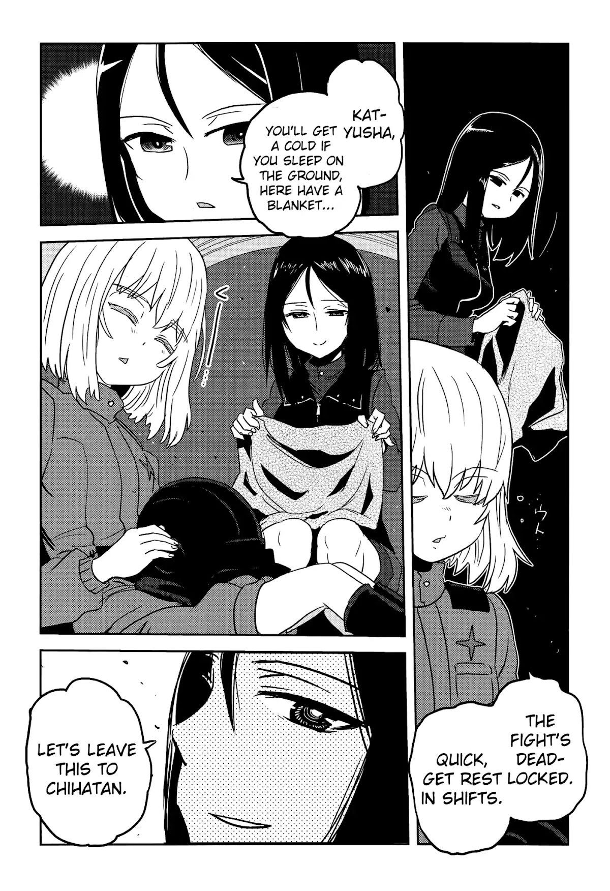 Girls & Panzer - Ribbon no Musha Chapter 39 page 6 - Chapter 39: The Death Match of Komoro (Part 6)