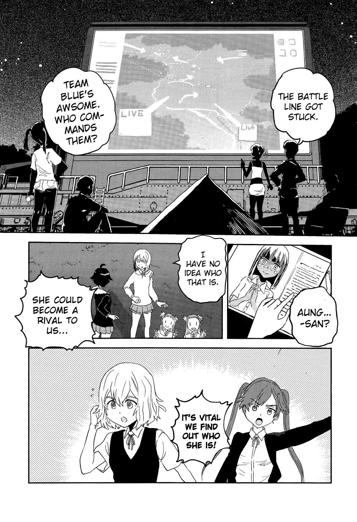 Girls & Panzer - Ribbon no Musha Chapter 39 page 9 - Chapter 39: The Death Match of Komoro (Part 6)