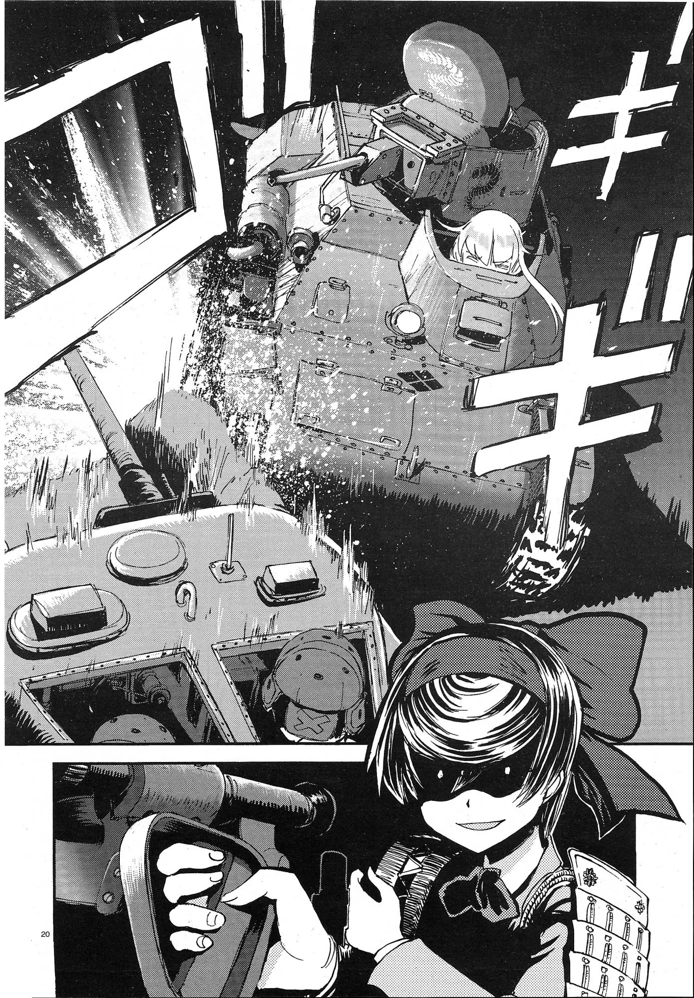 Girls & Panzer - Ribbon no Musha Chapter 4 page 19 - Chapter 4: Centipede Team, Move Out!