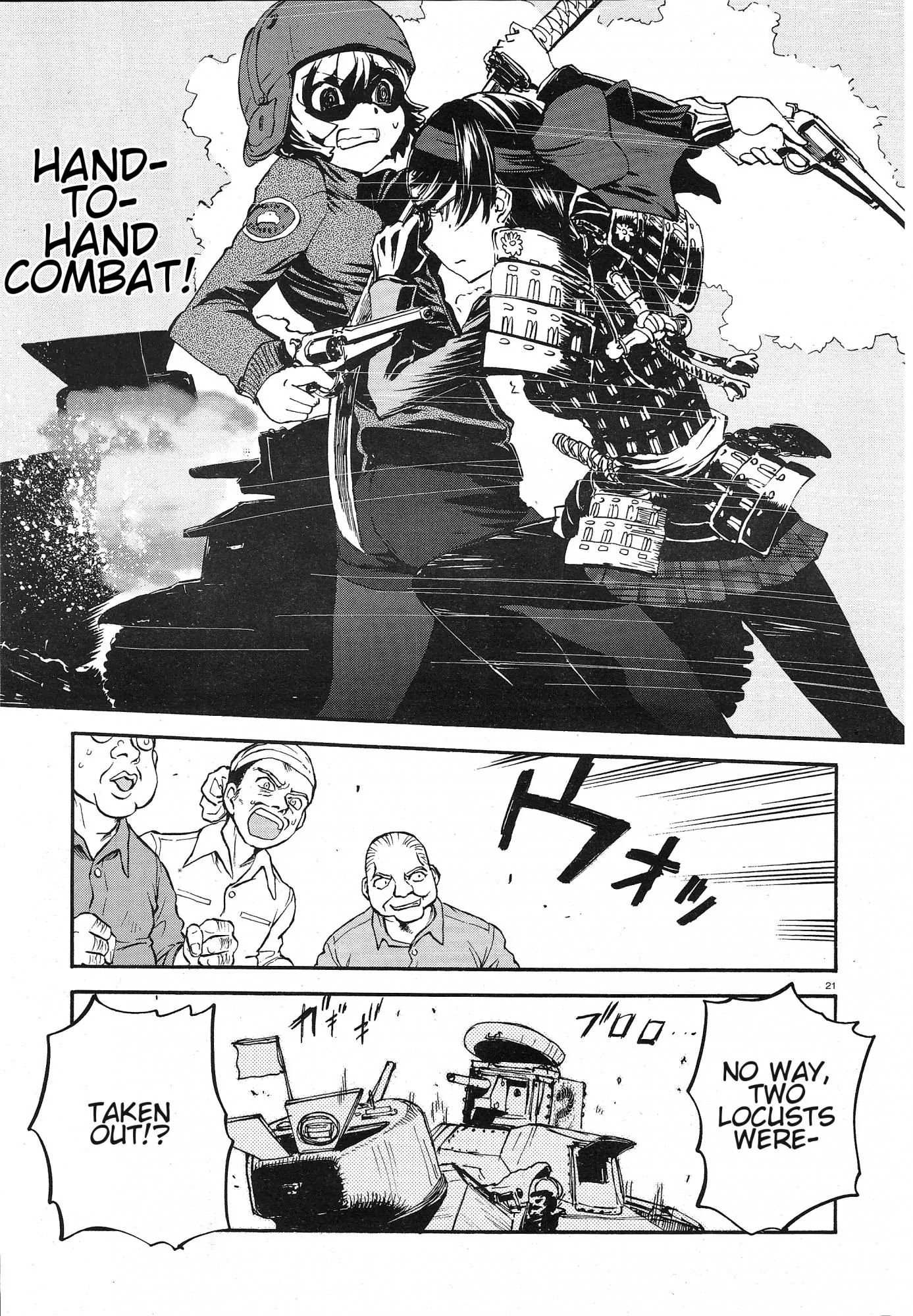 Girls & Panzer - Ribbon no Musha Chapter 4 page 20 - Chapter 4: Centipede Team, Move Out!