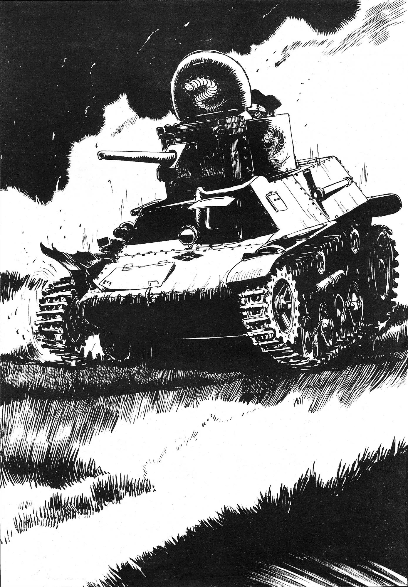 Girls & Panzer - Ribbon no Musha Chapter 4 page 24 - Chapter 4: Centipede Team, Move Out!