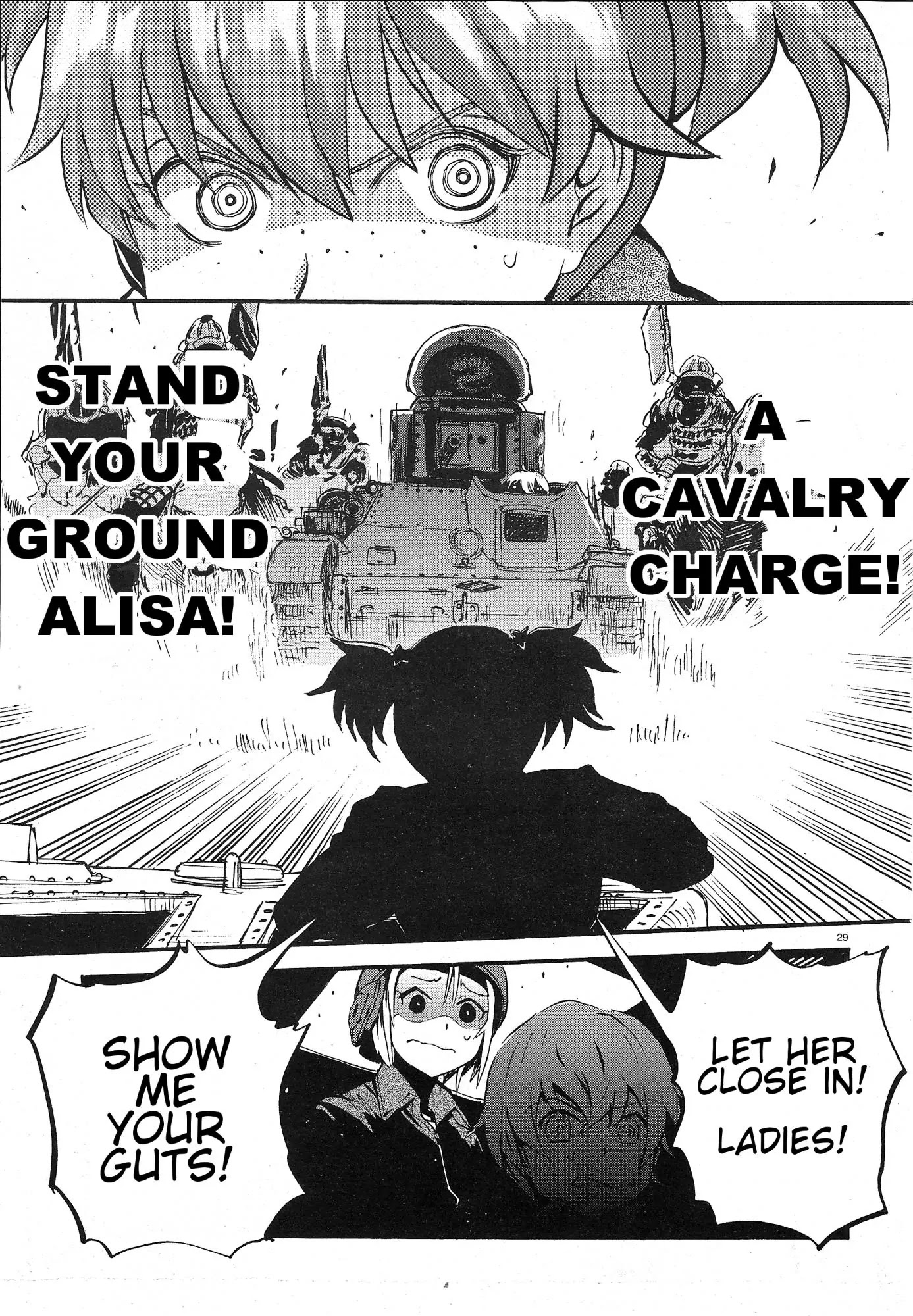 Girls & Panzer - Ribbon no Musha Chapter 4 page 28 - Chapter 4: Centipede Team, Move Out!