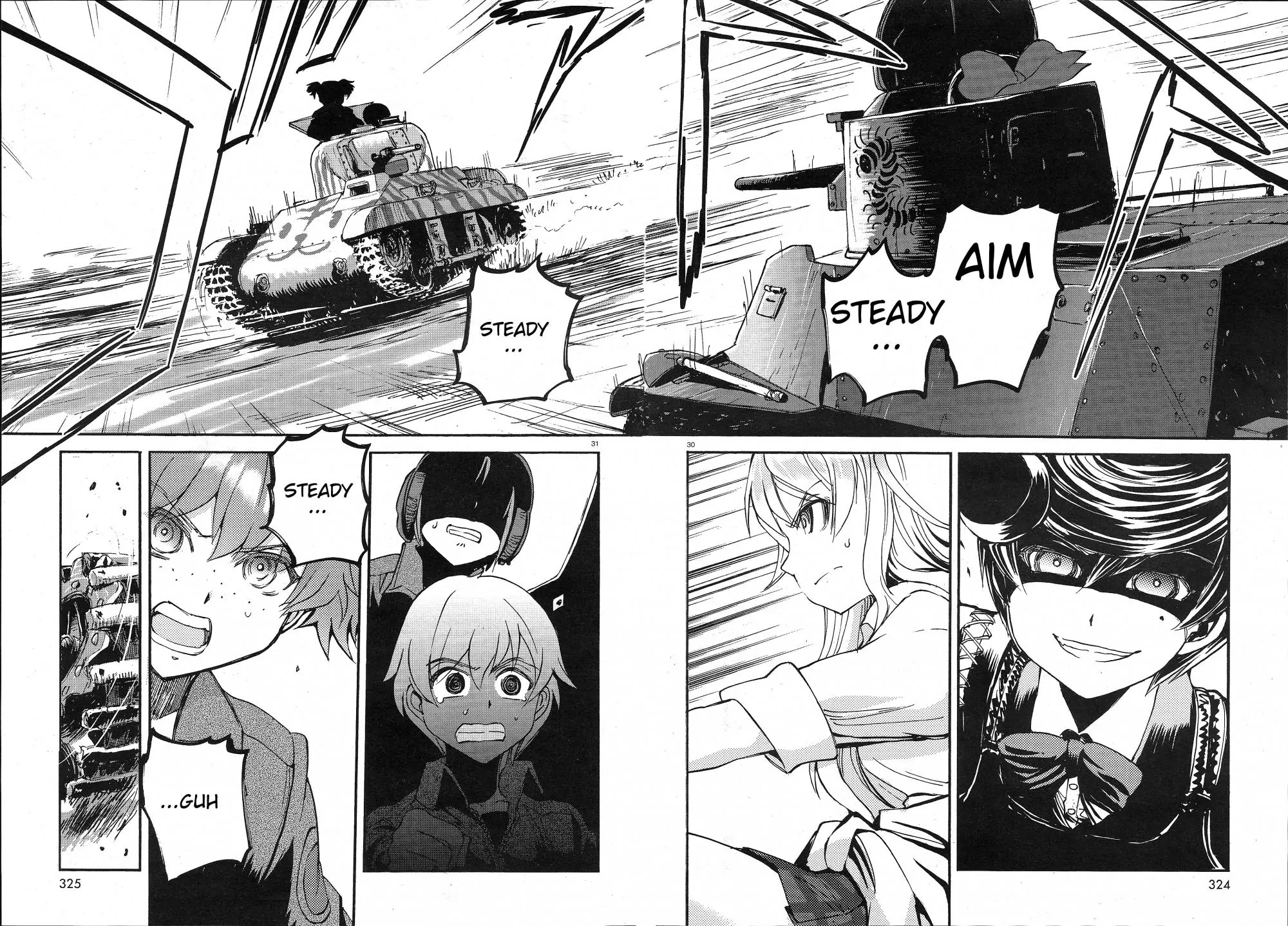 Girls & Panzer - Ribbon no Musha Chapter 4 page 29 - Chapter 4: Centipede Team, Move Out!