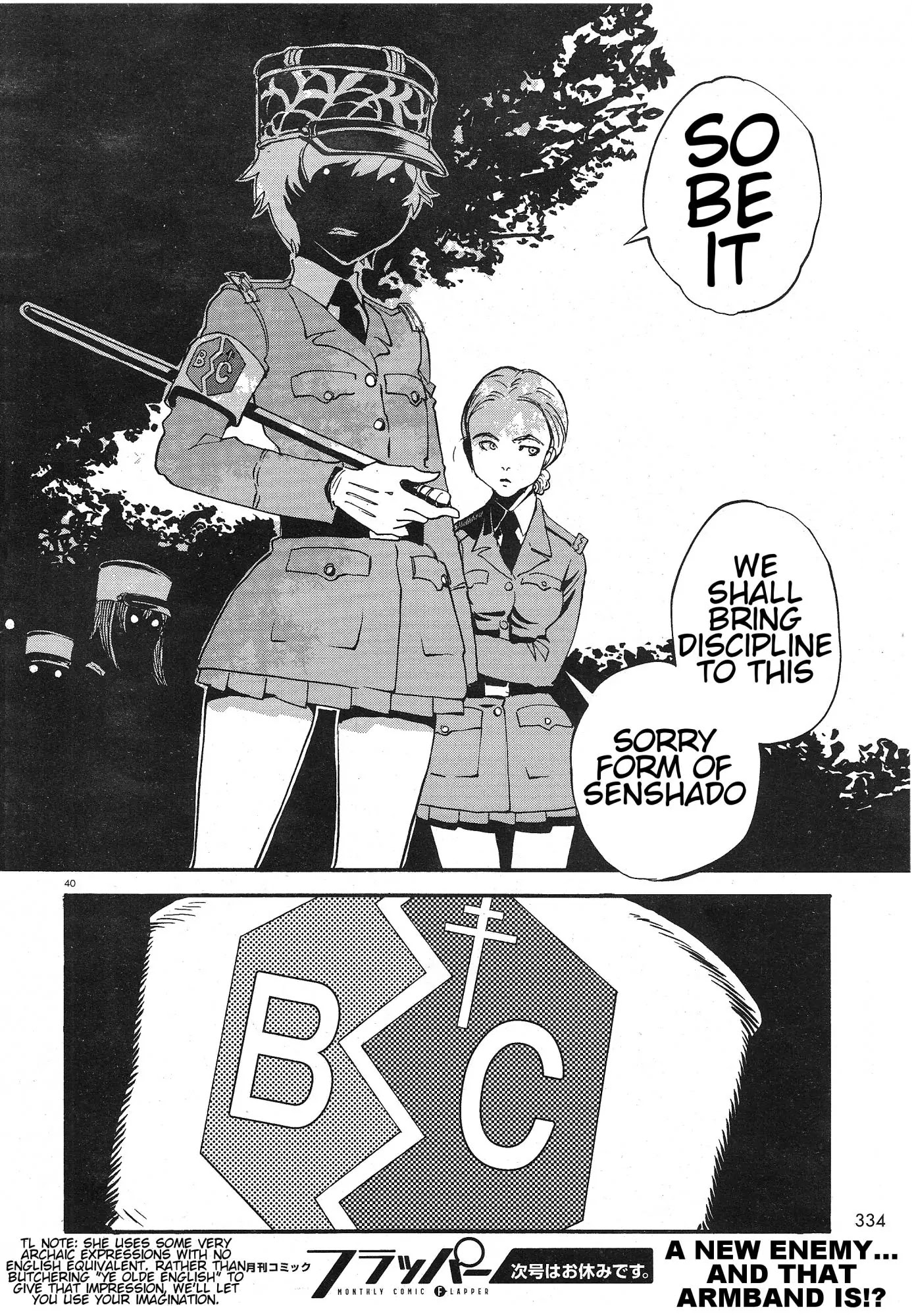 Girls & Panzer - Ribbon no Musha Chapter 4 page 38 - Chapter 4: Centipede Team, Move Out!