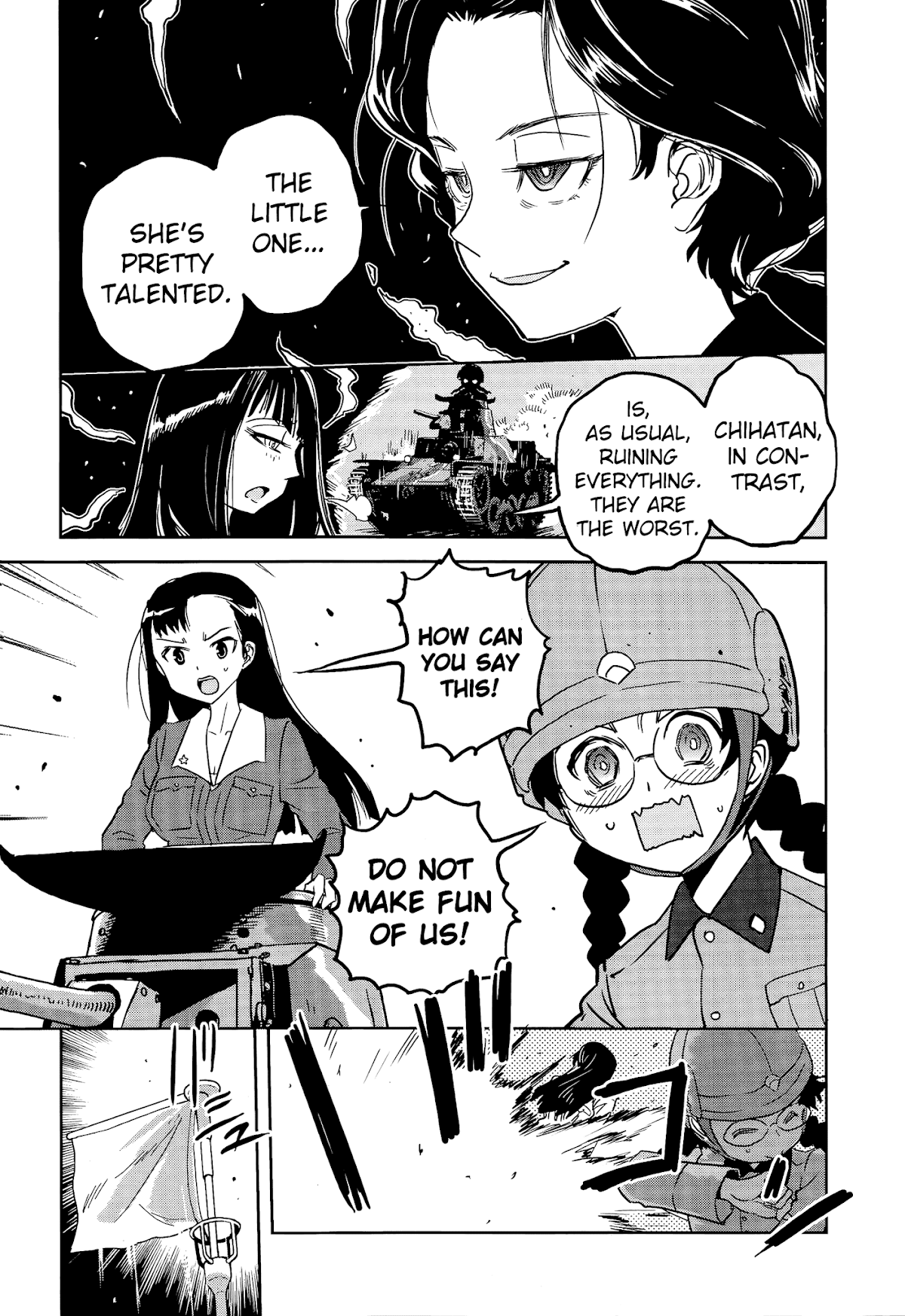 Girls & Panzer - Ribbon no Musha Chapter 40 page 10 - Chapter 40: The Death Match of Komoro (Part 7)