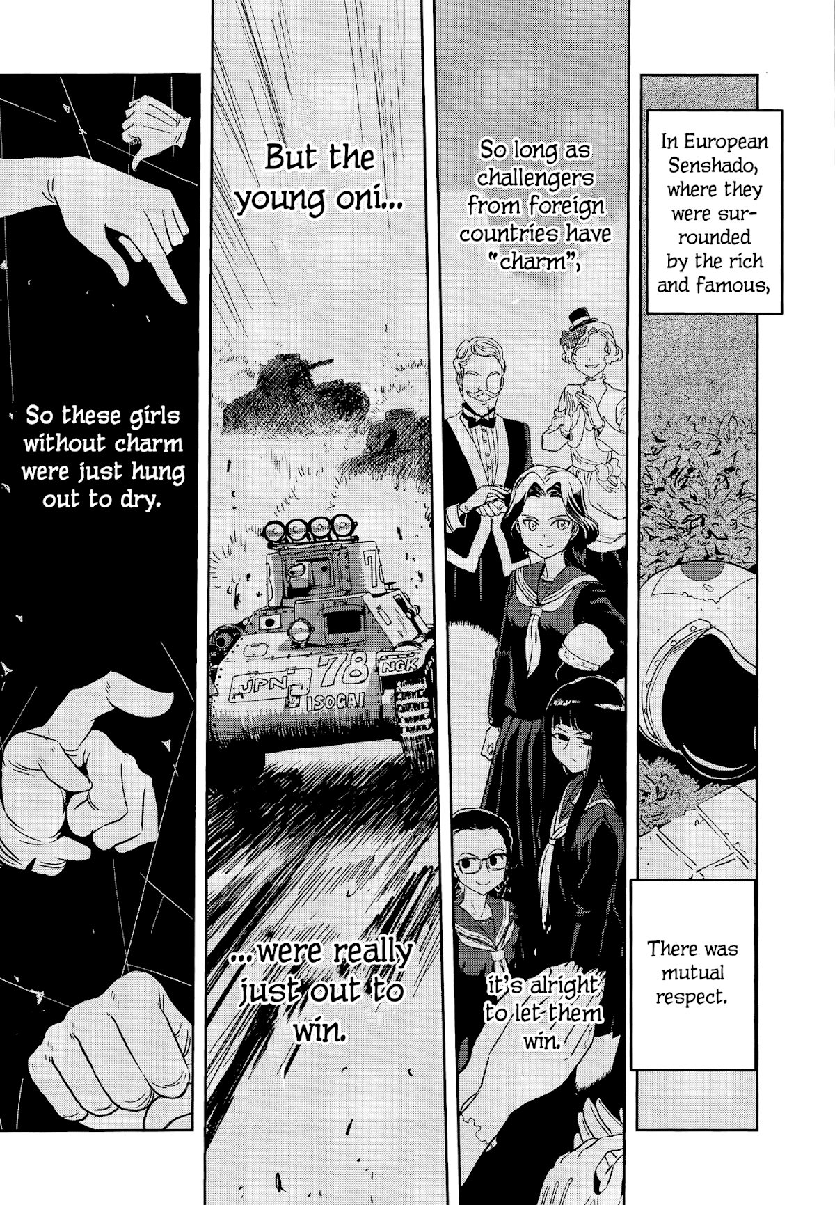 Girls & Panzer - Ribbon no Musha Chapter 40 page 14 - Chapter 40: The Death Match of Komoro (Part 7)