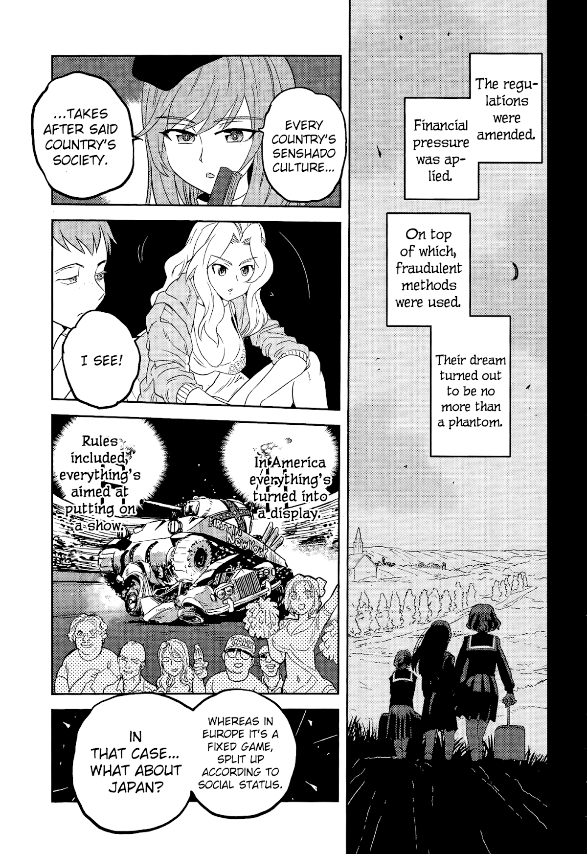 Girls & Panzer - Ribbon no Musha Chapter 40 page 15 - Chapter 40: The Death Match of Komoro (Part 7)