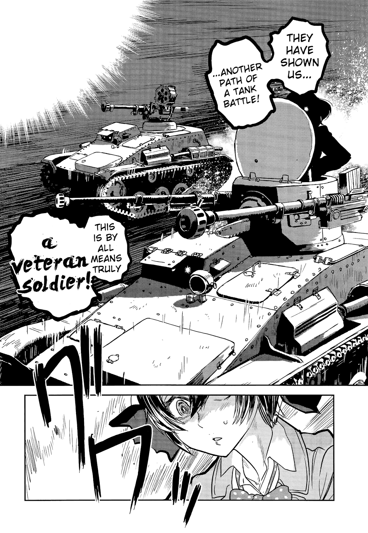 Girls & Panzer - Ribbon no Musha Chapter 40 page 28 - Chapter 40: The Death Match of Komoro (Part 7)