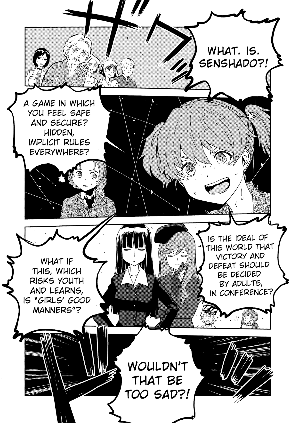 Girls & Panzer - Ribbon no Musha Chapter 40 page 33 - Chapter 40: The Death Match of Komoro (Part 7)