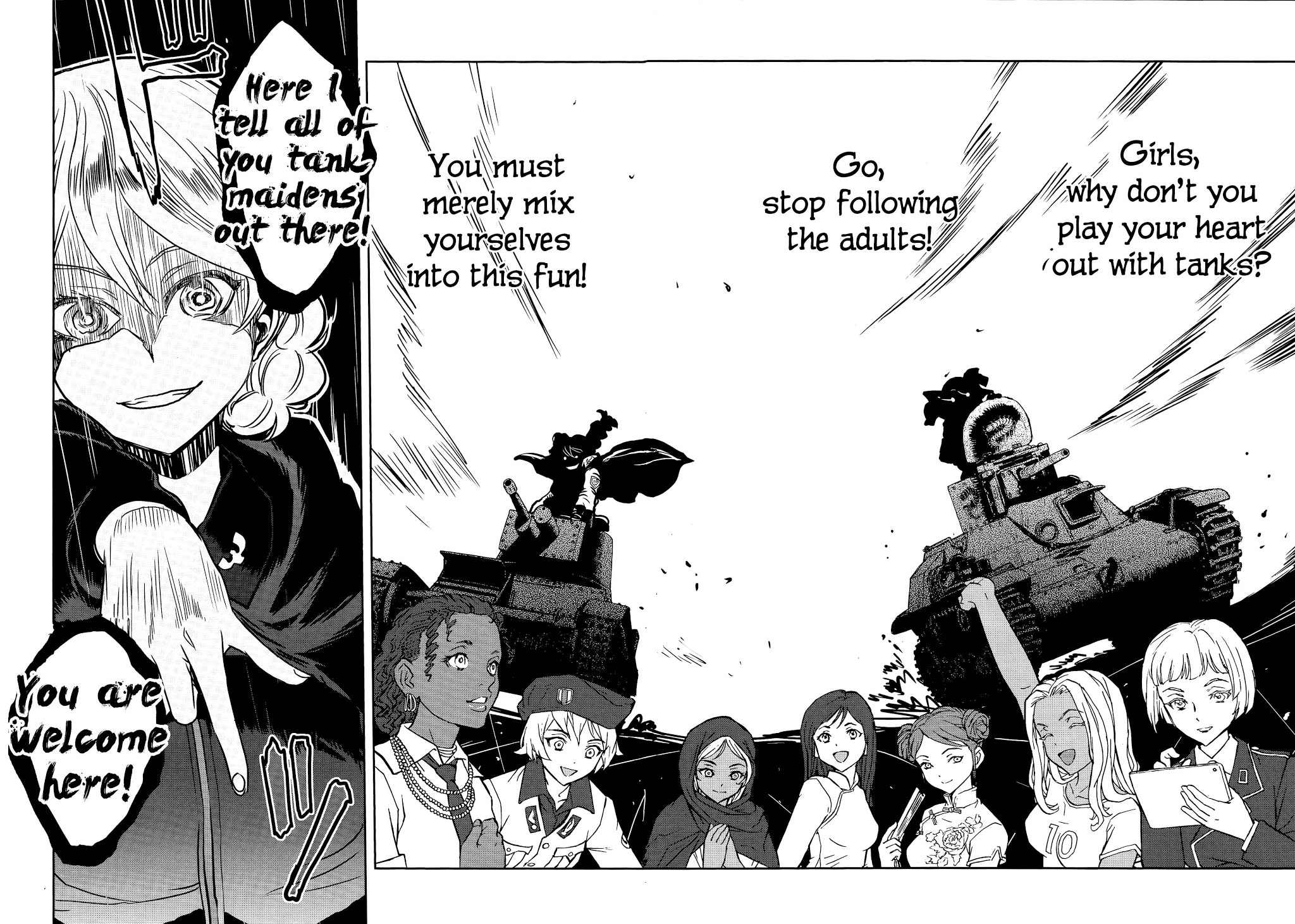 Girls & Panzer - Ribbon no Musha Chapter 40 page 37 - Chapter 40: The Death Match of Komoro (Part 7)
