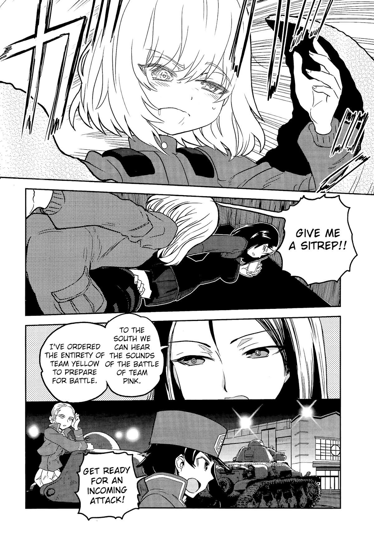 Girls & Panzer - Ribbon no Musha Chapter 40 page 4 - Chapter 40: The Death Match of Komoro (Part 7)