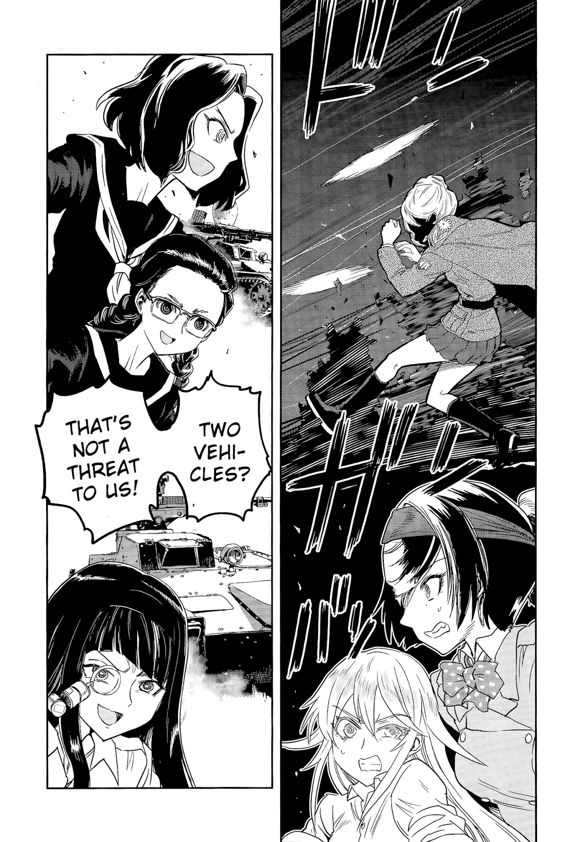 Girls & Panzer - Ribbon no Musha Chapter 41 page 10 - Chapter 41: The Death Match of Komoro (Part 8)