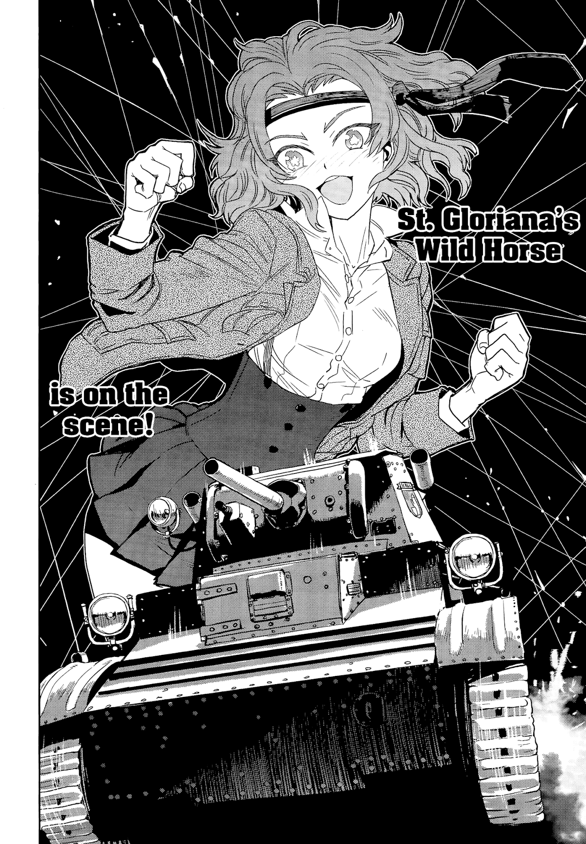 Girls & Panzer - Ribbon no Musha Chapter 41 page 13 - Chapter 41: The Death Match of Komoro (Part 8)