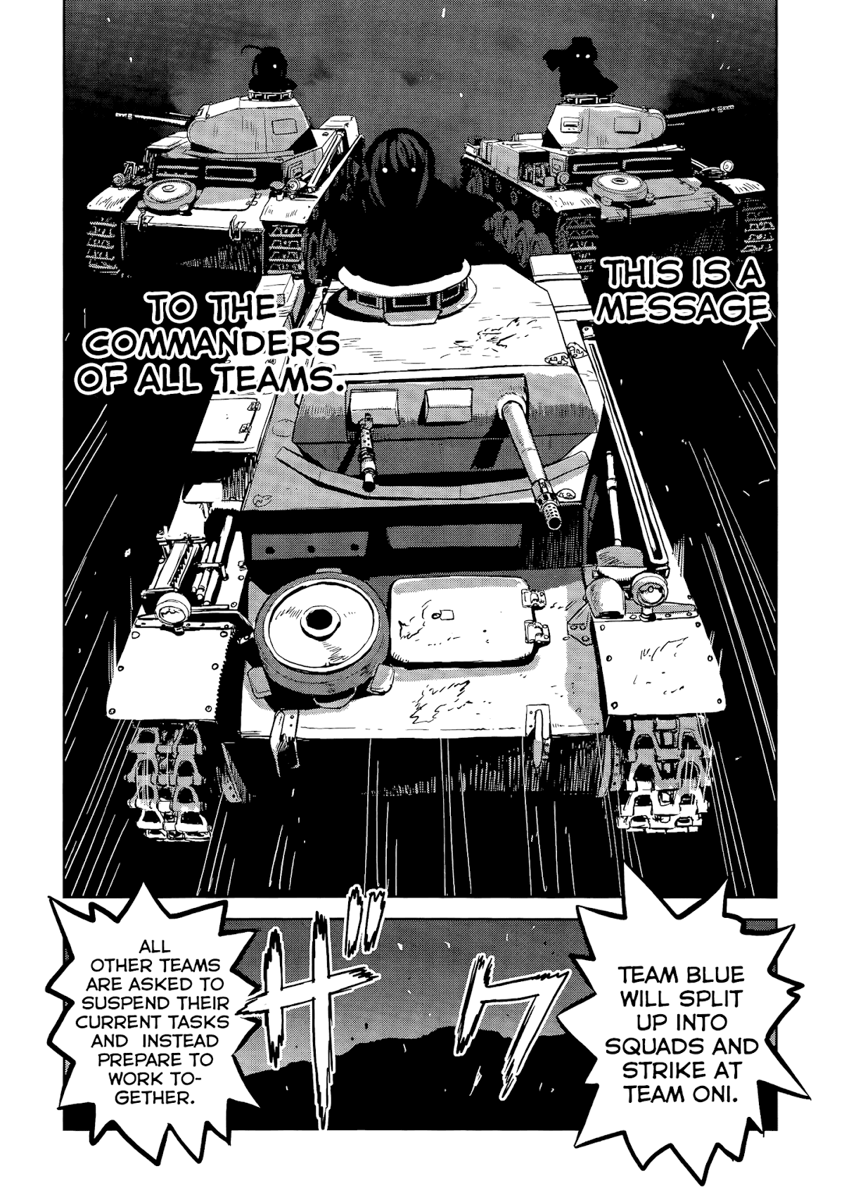 Girls & Panzer - Ribbon no Musha Chapter 41 page 17 - Chapter 41: The Death Match of Komoro (Part 8)